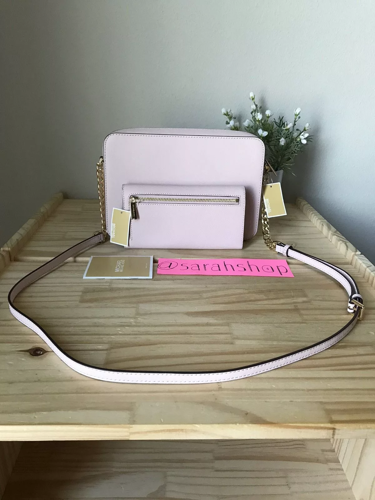 Michael Kors Crossbody Bags Michael Kors set Pink