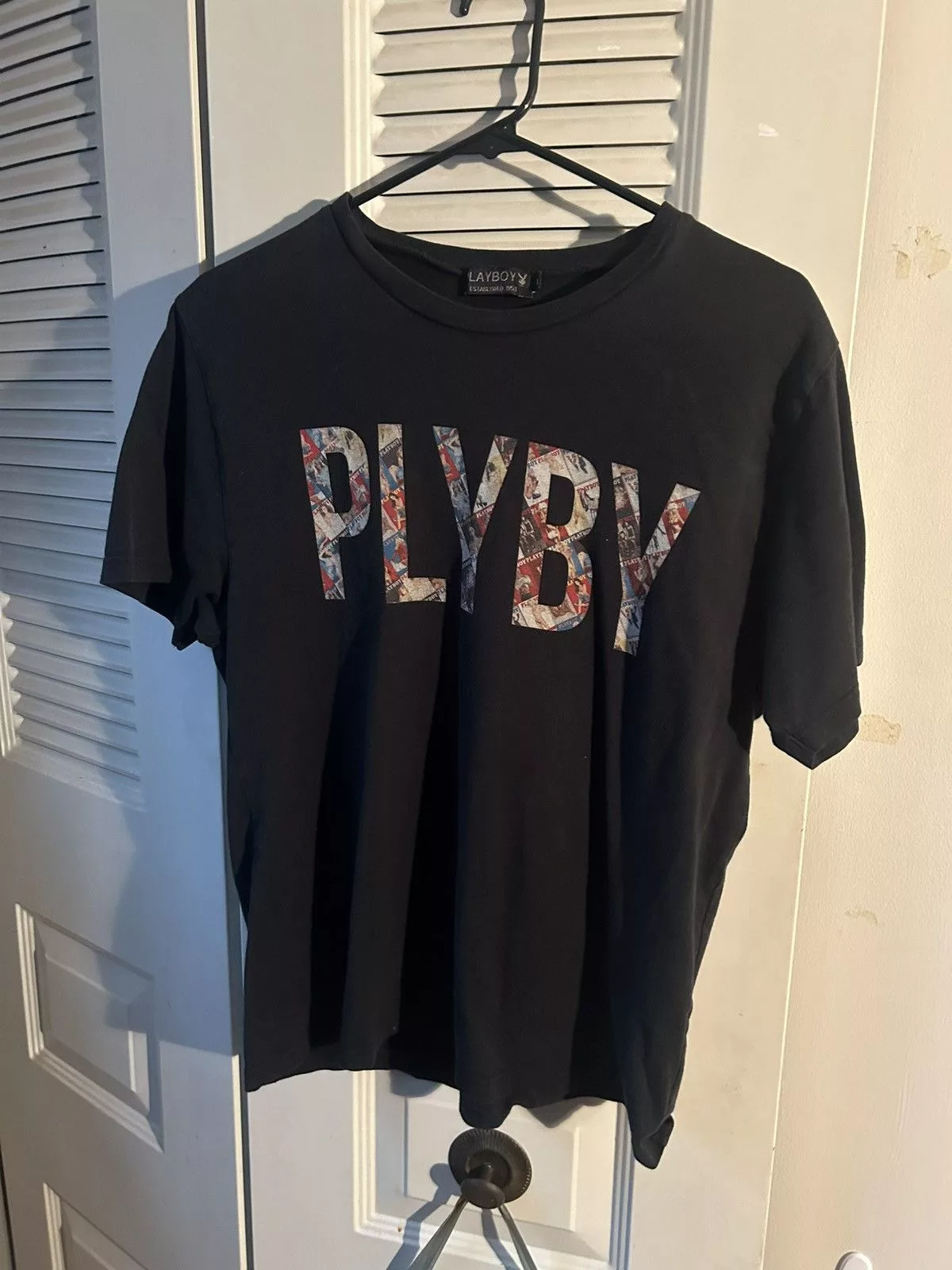 Playboy Short Sleeve T Shirts Playboy Tee Black