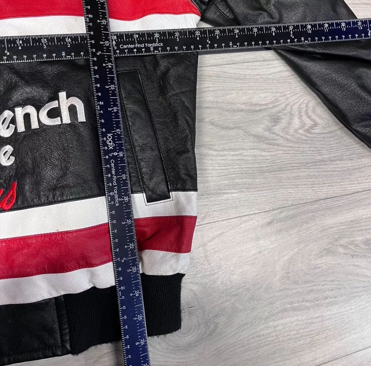 Chase Authentics Leather Jackets Chase Authentics × NASCAR Chase Authentic’s GoodWrench Leather Jacket Black