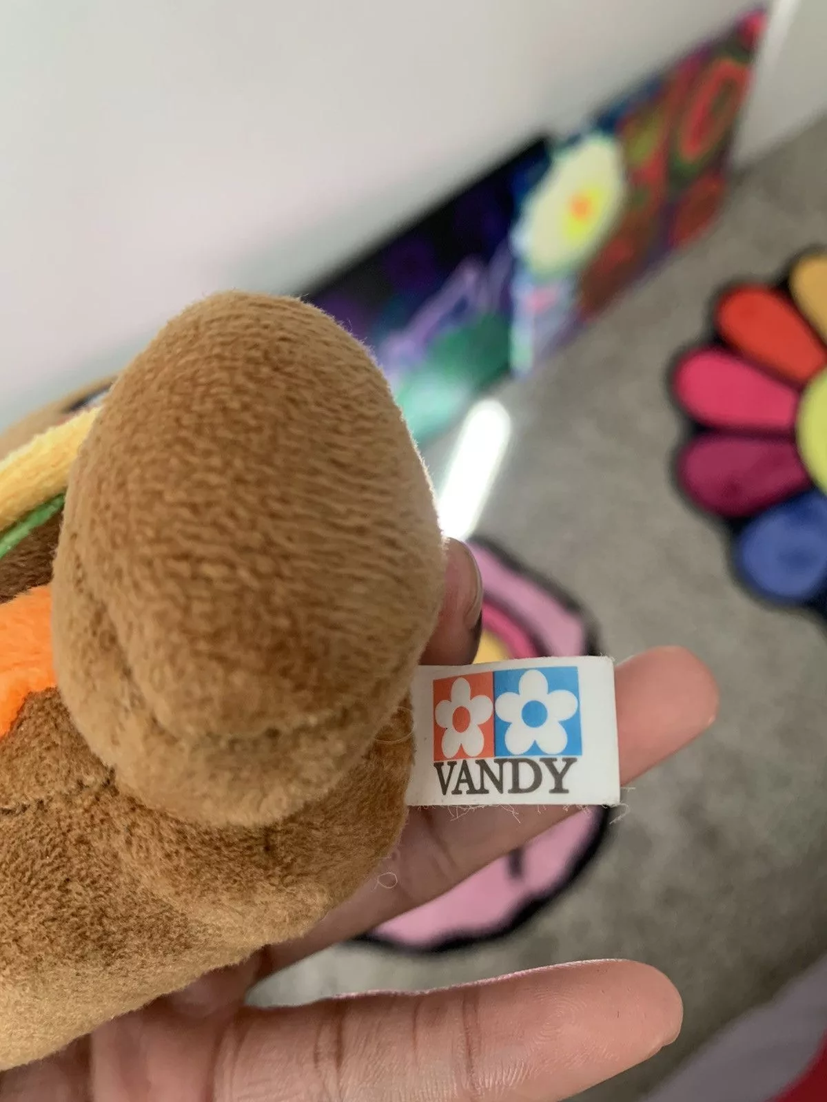 Vandy The Pink Miscellaneous Vandy The Pink Plushie Pin Brown
