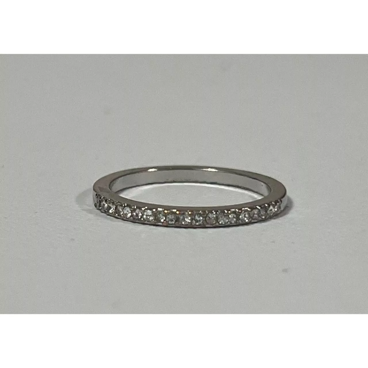 Jewelry Rings Jewelry × Vintage Silver Diamonds Diamond Band Ring Jewelry Size 8 💍 Streetwear