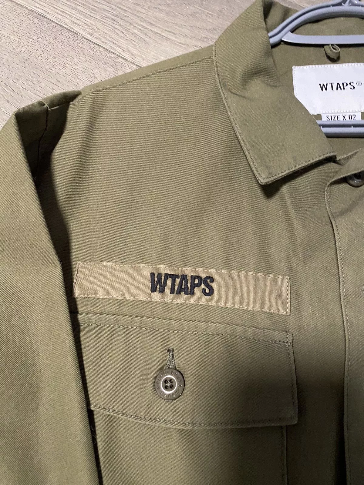 Wtaps Shirts Button Ups Wtaps Buds LS / Cotton twill 2021 size 2 Green