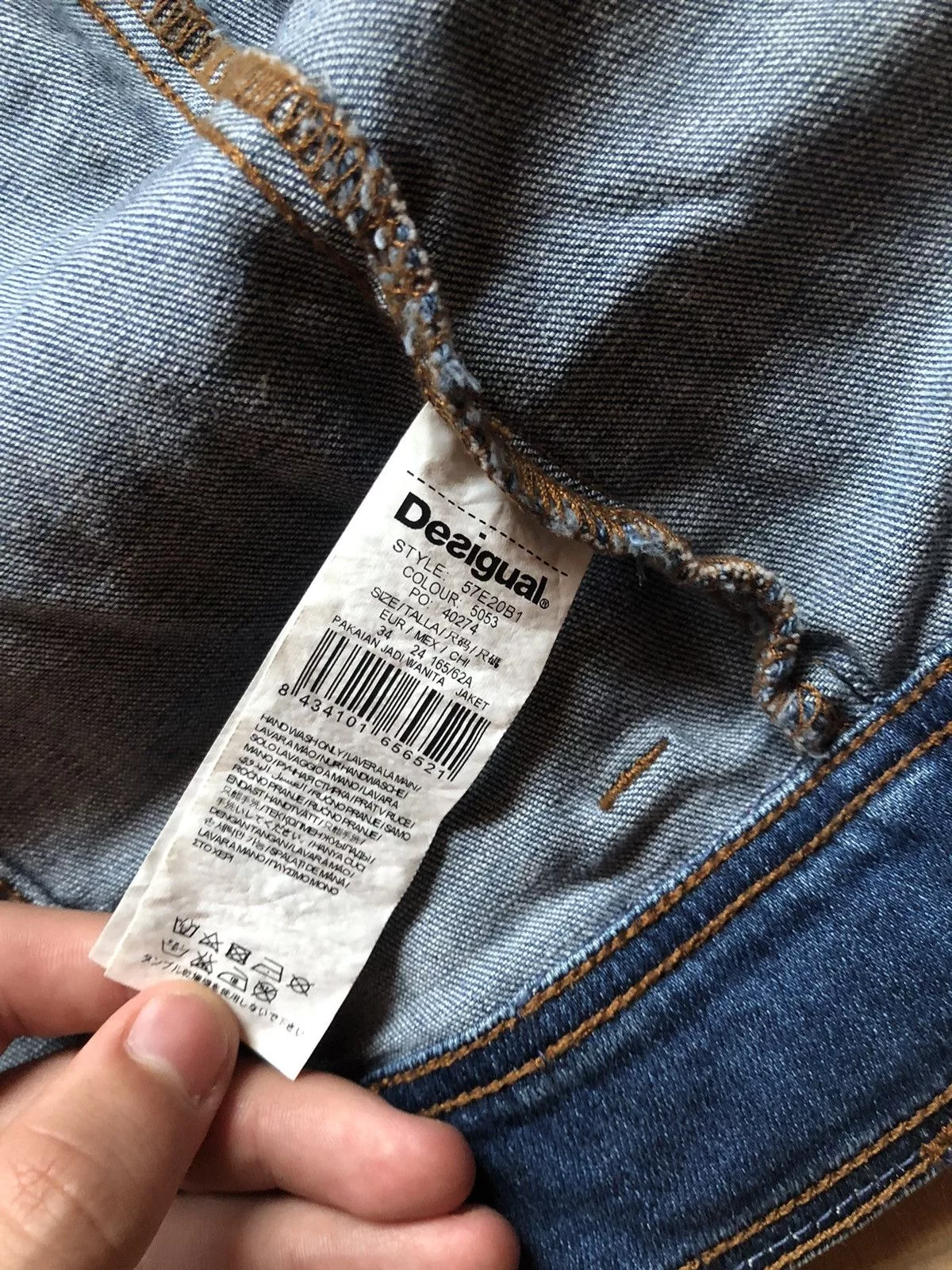 Desigual Jackets Desigual jean jacket Blue