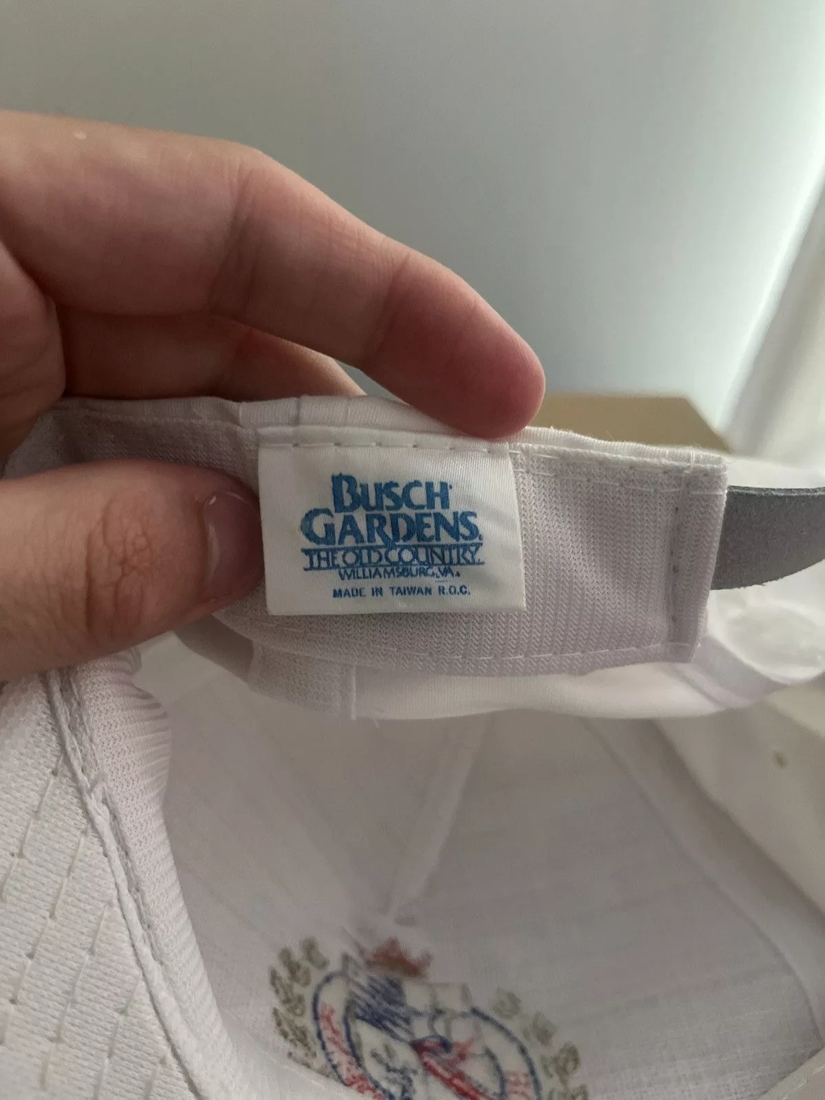 Vintage Hats Vintage Busch Gardens Hat White