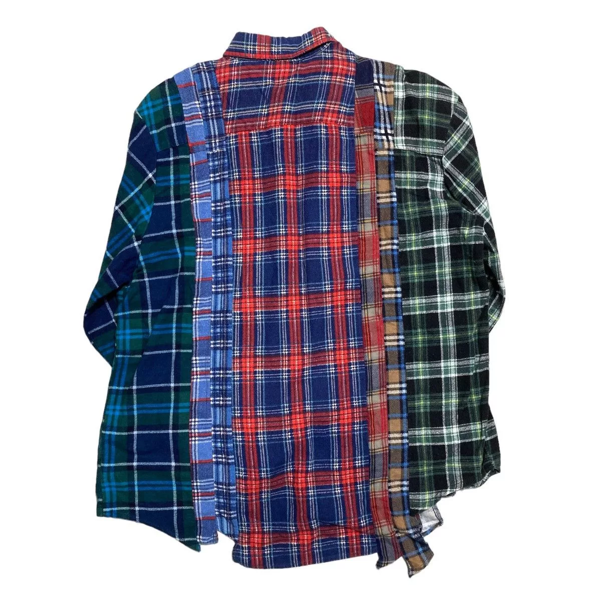 Needles Shirts Button Ups Needles Shirt Checkered Switching Remake Multicolor