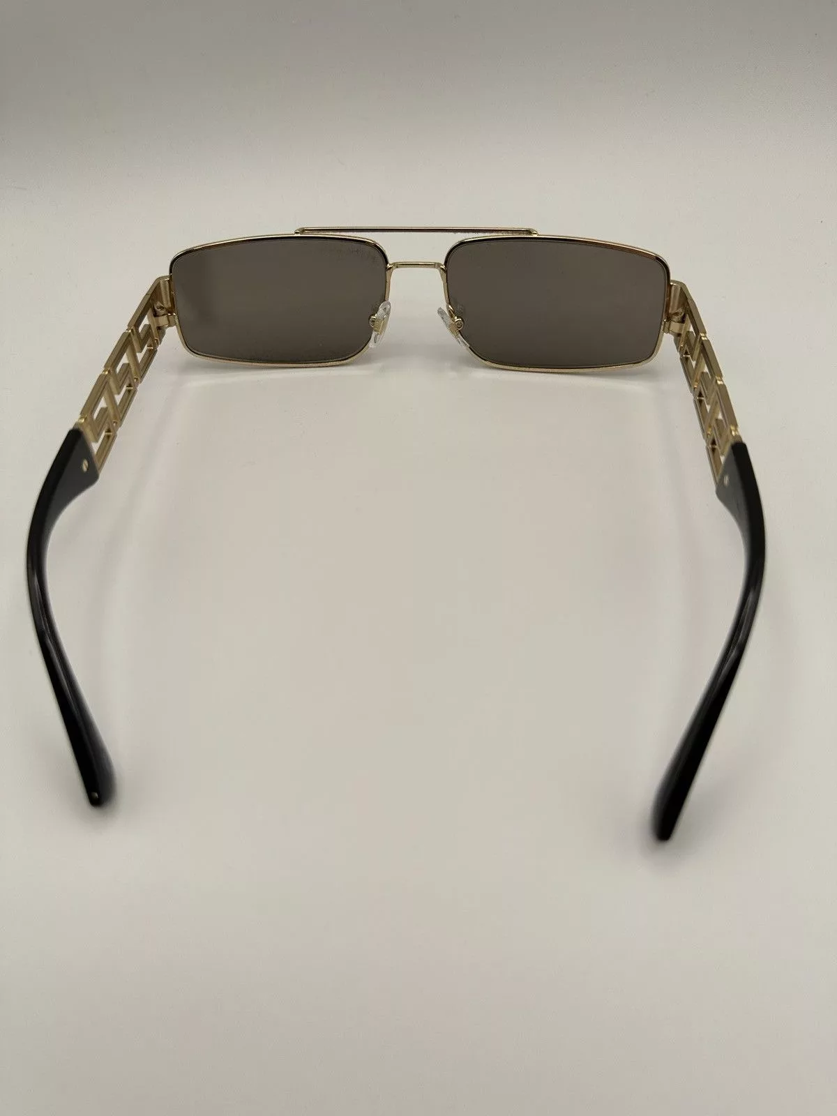Versace Sunglasses Versace Monogram Statement Sunglasses Gold