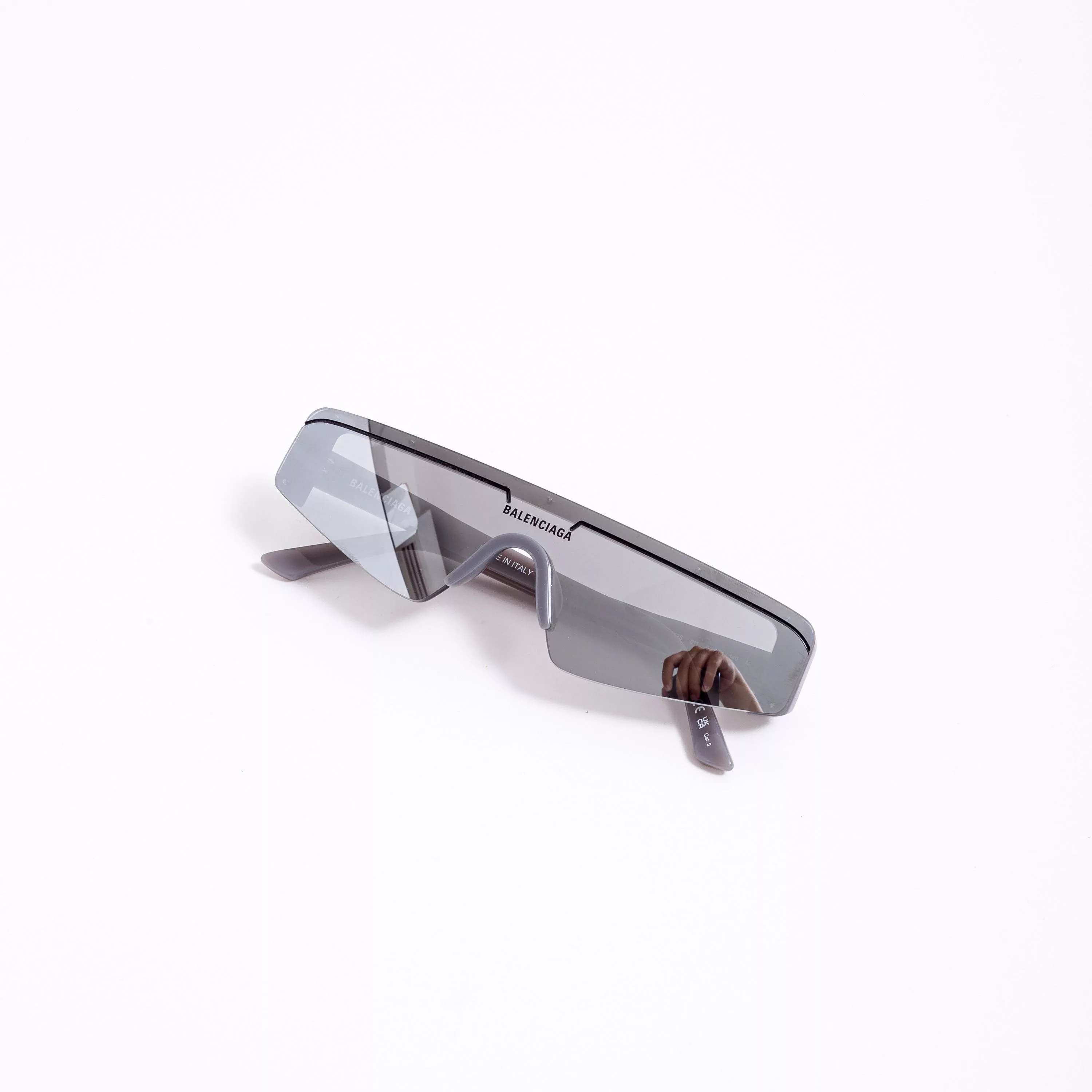 Balenciaga Sunglasses BALENCIAGA BB0003S 011 GRAY SILVER
