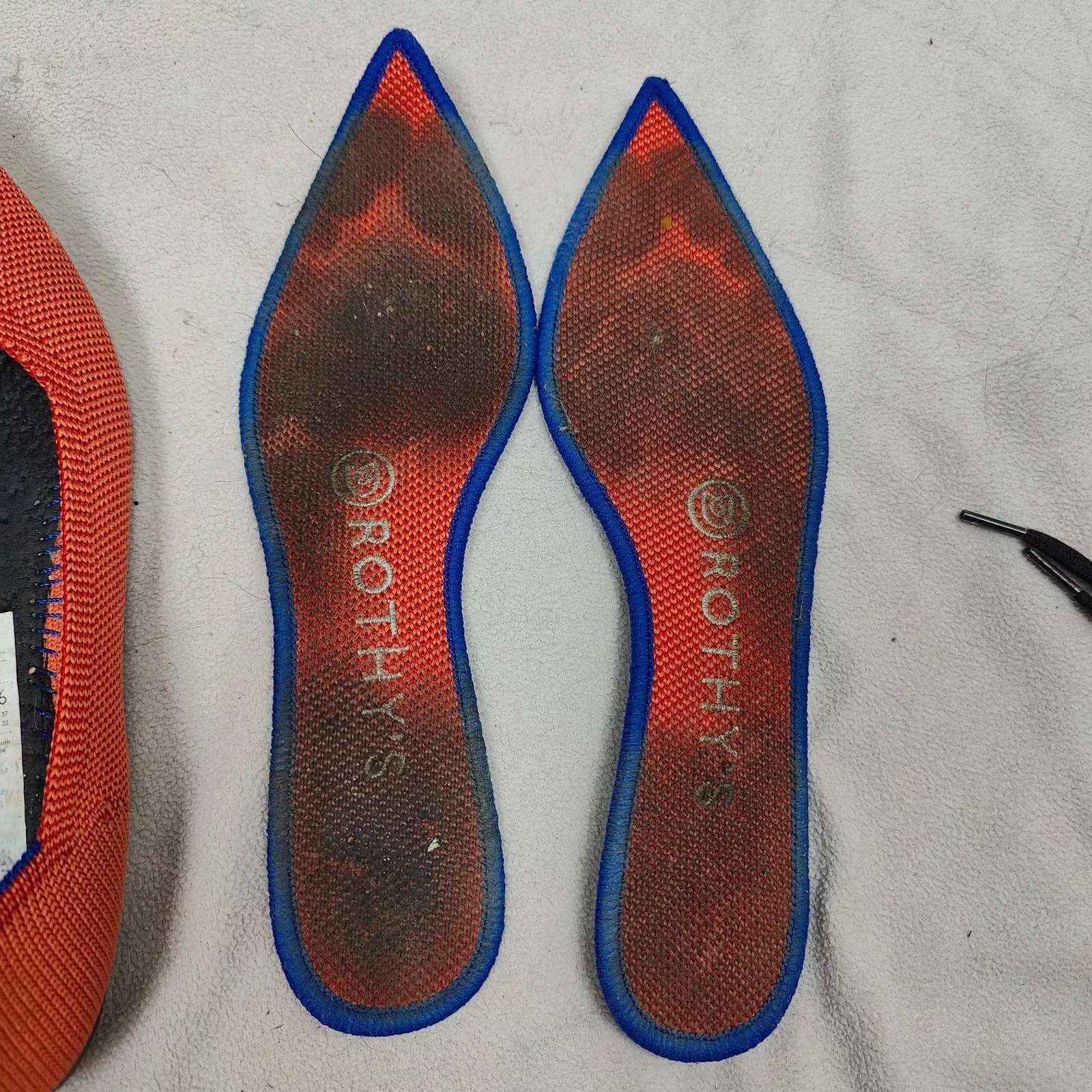 Other Flats Other Rothy's The Point Flats Womens 6 Persimmon Orange