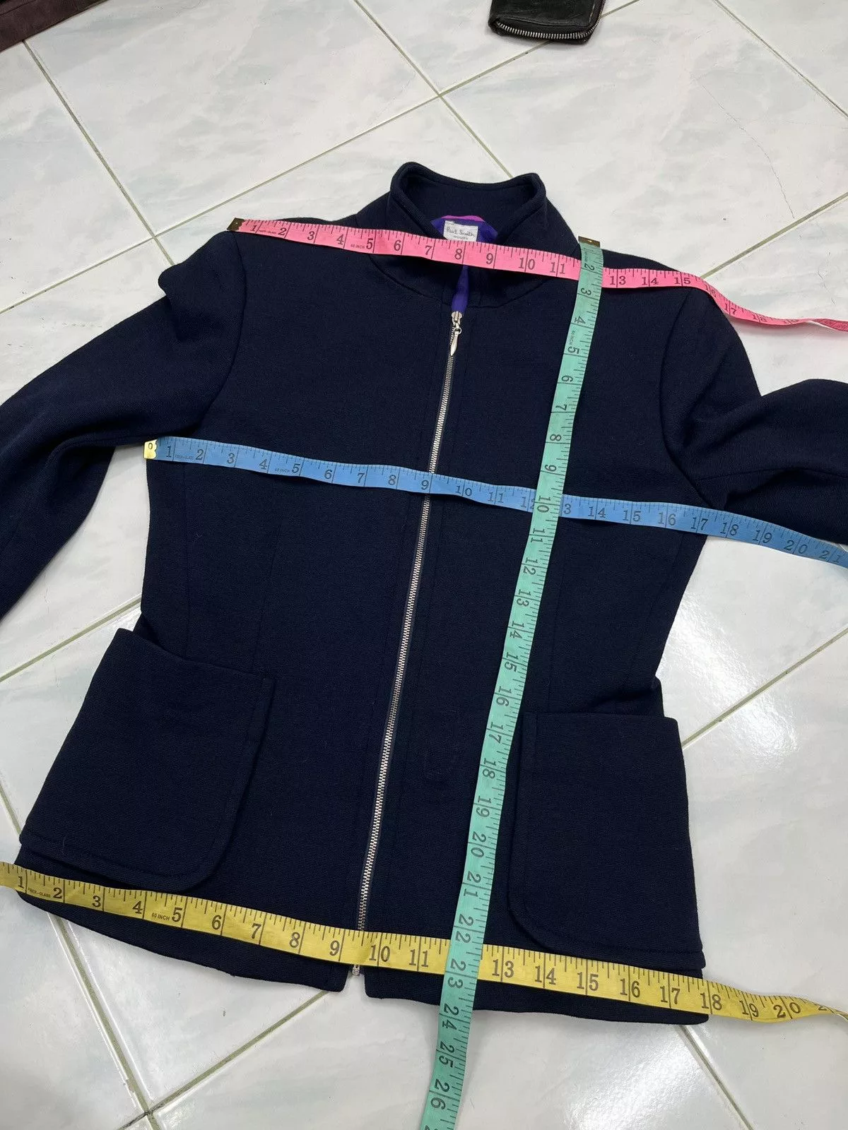 Paul Smith Jackets 🔥🔥🔥STEALS PAUL SMITH DOUBLE POCKET ZIPPER JACKET Blue