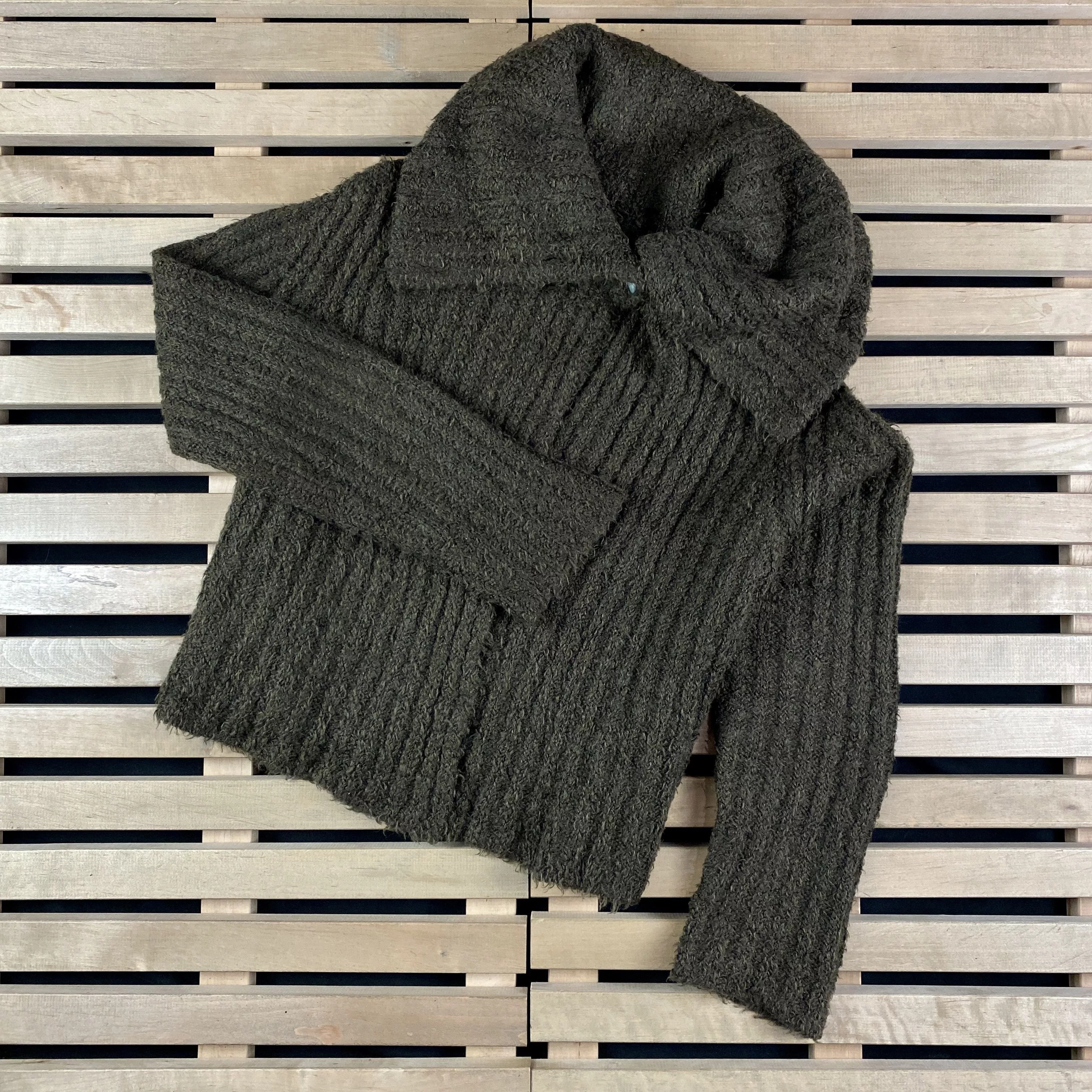 Max Mara Sweaters Max Mara × Weekend Max Mara Womens Long Sleeve Cardigan Sweater Weekend Max Mara Size M Green Luxury