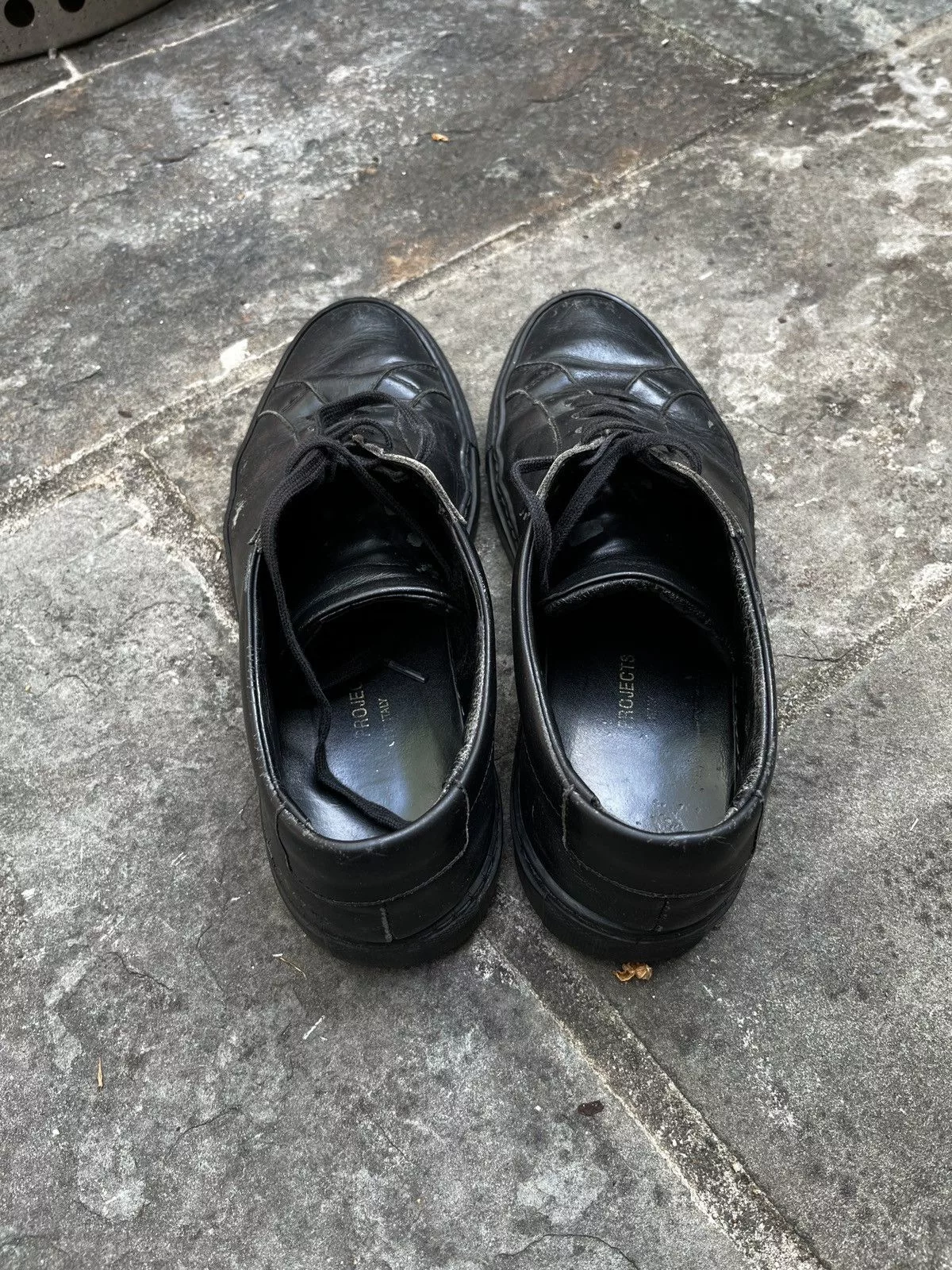 Common Projects Low Top Sneakers Common Projects Achilles Low Black
