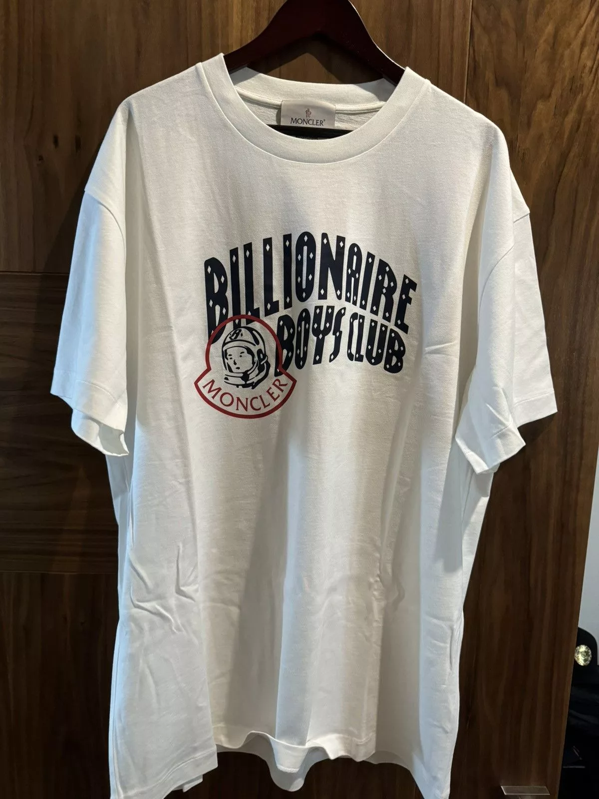 Moncler Short Sleeve T Shirts Moncler x BBC t shirt White