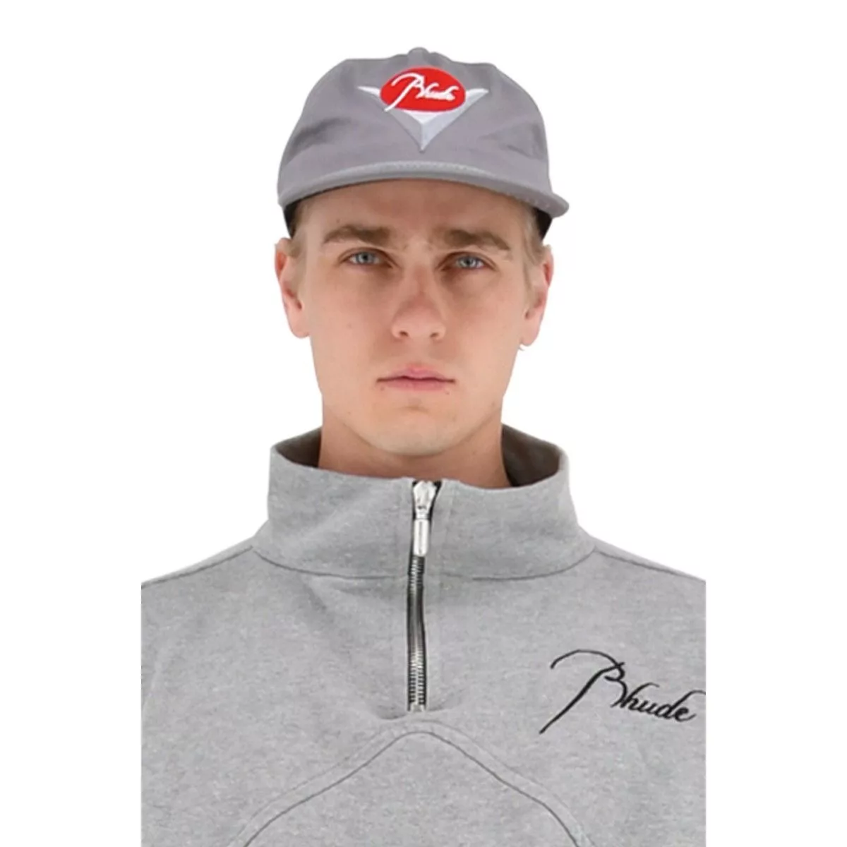 Rhude Hats RHUDE CLASSIC HAT GREY. ONE SIZE Gray