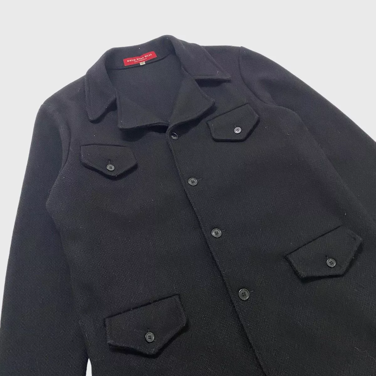 Vintage Light Jackets Vintage ☀️MMSW workwear wool jacket Black