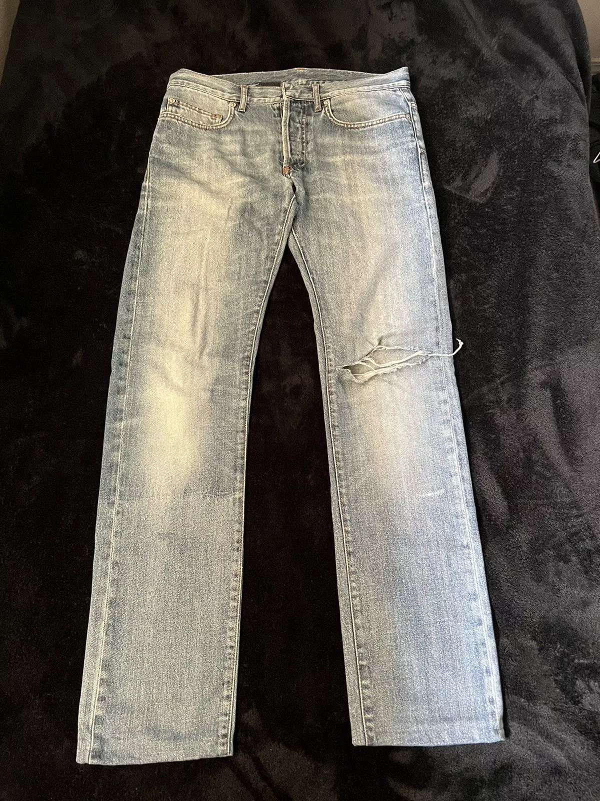 Dior × Hedi Slimane Dior denim Blue