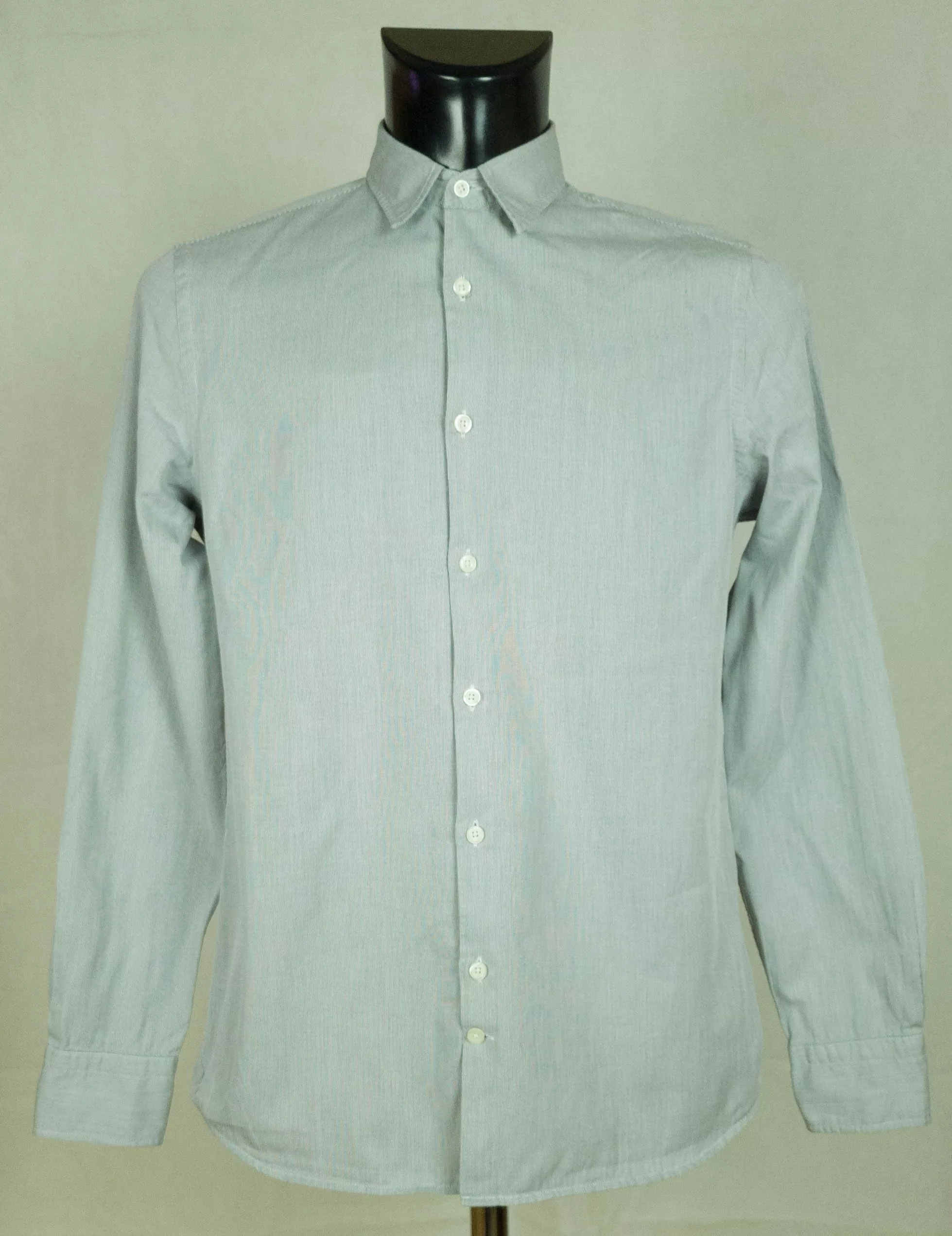 J.Lindeberg Shirts Button Ups J.LINDEBERG SHIRT LONG SLEEVE COTTON SIZE M Gray