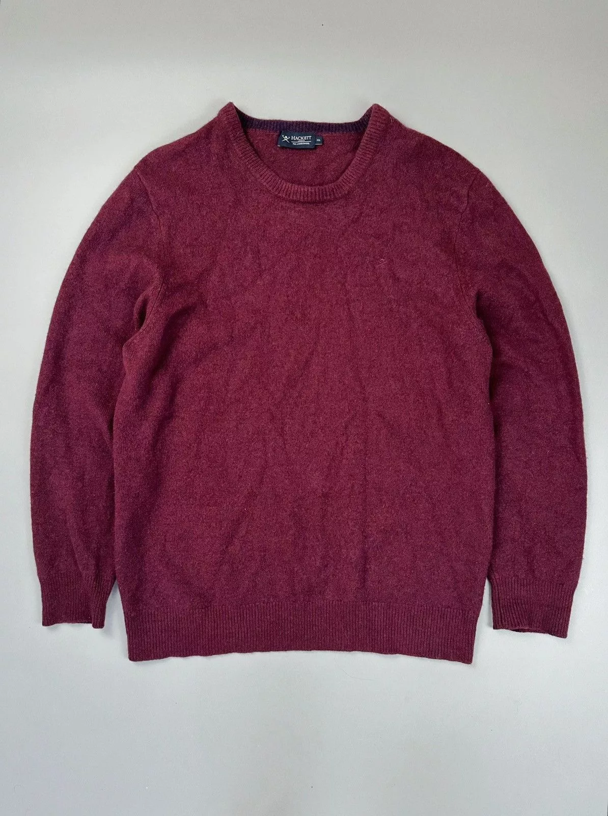 Hackett Sweaters Knitwear Woolen sweater dark rose Hackett Pink
