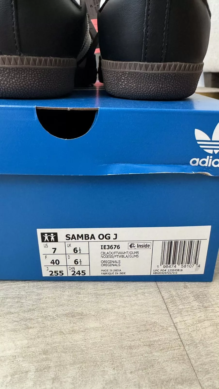 Adidas Low Top Sneakers Adidas Samba Black