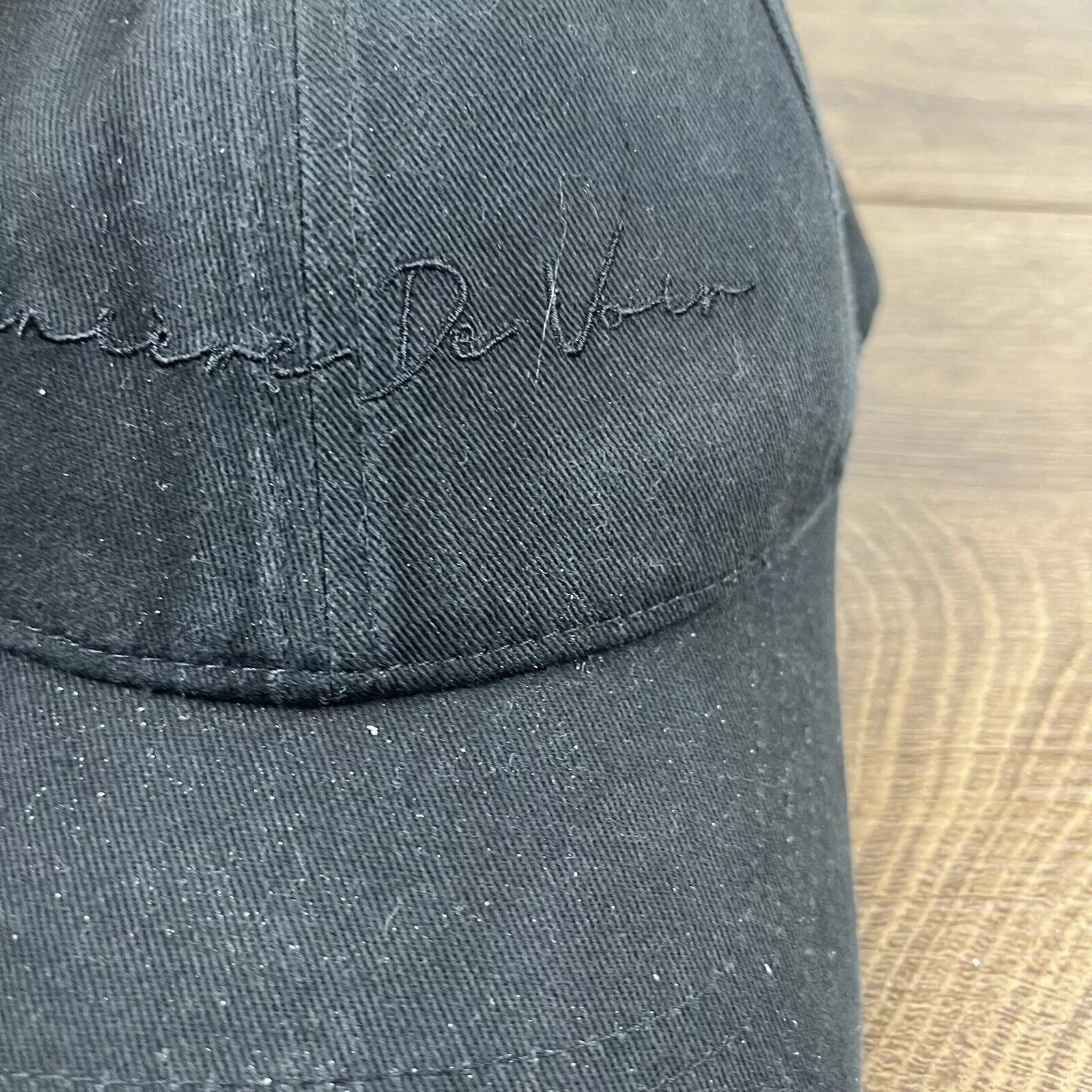 Other Hats Other Manier Der Noir Adjustable Hat Black Hat Adult Fit Black Hat