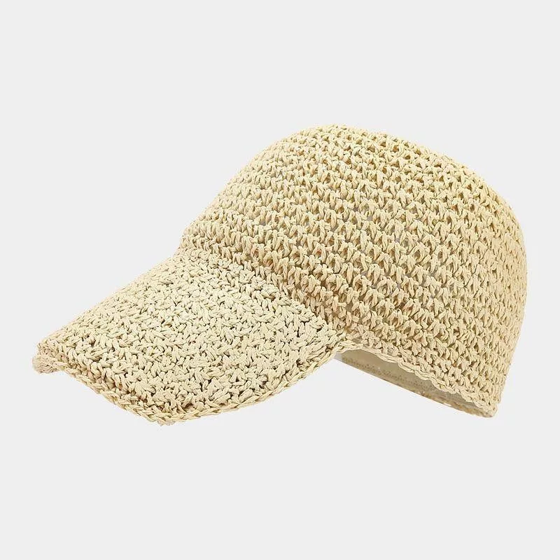 Vintage Hats Vintage Cap Sun Summer Beige Streetwear