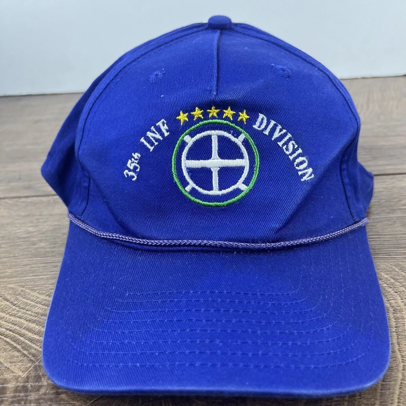 Other Hats Other 35th Inf Division Hat Infrantry Snapback Hat Blue Adjustable