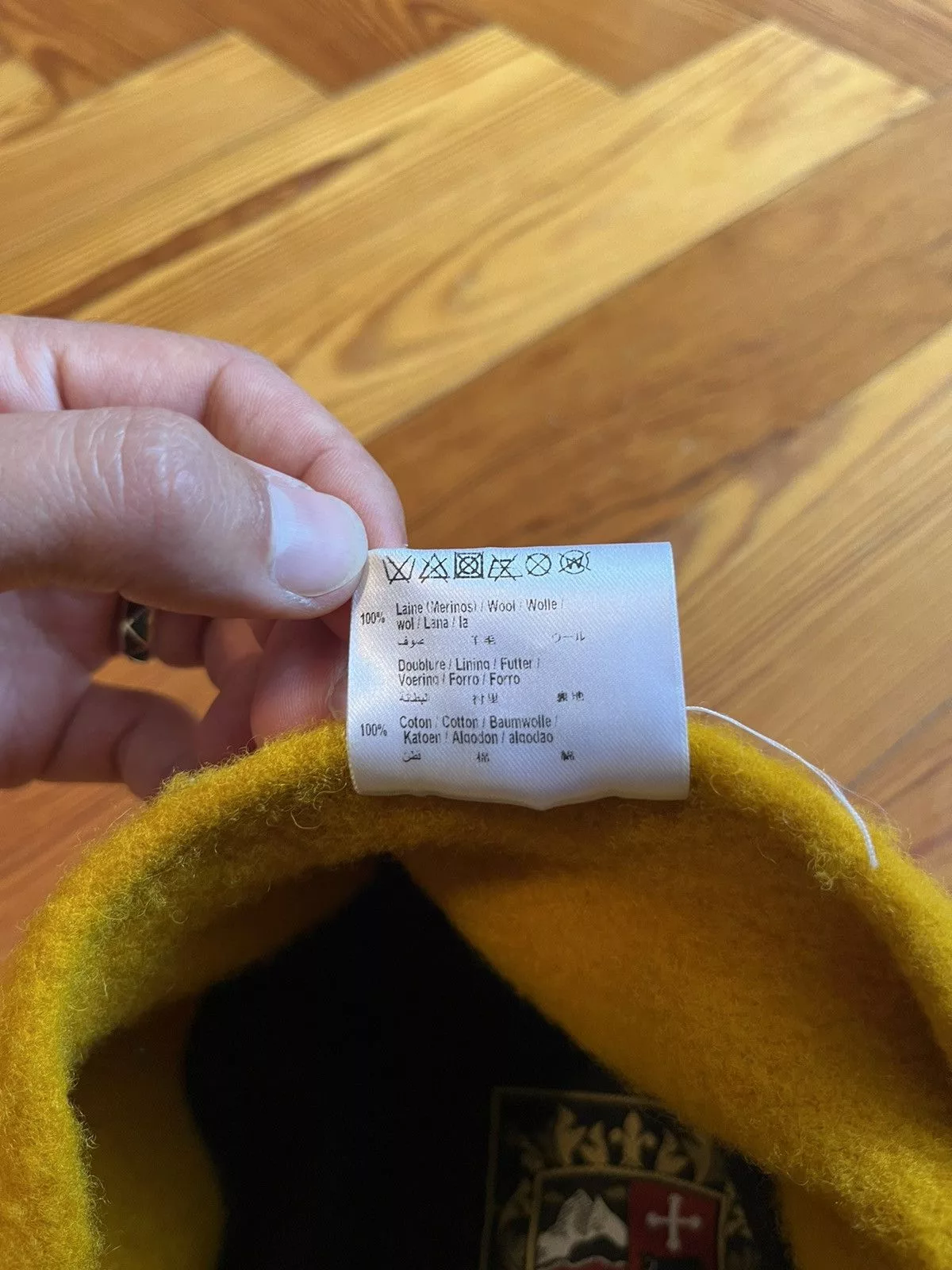 Other Hats Other Authentic Laulhère Béret Yellow