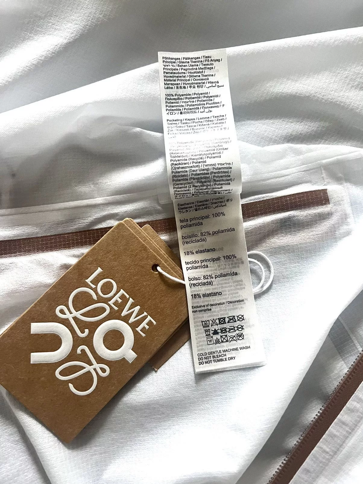 Loewe Parkas LOEWE X ON ULTRA TECHNICAL PARKA White