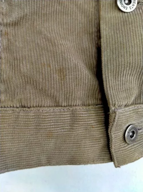 Engineered Garments Denim Jackets Engineered Garments × Nepenthes Cyberweek Vintage Engineered garment corduroy trucker jacket Beige