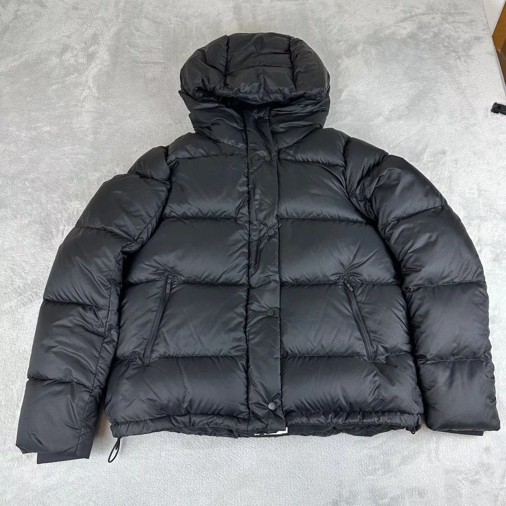 Lululemon Rain Jackets Lululemon Wunder Puff Jacket Black Down Women’s Size 4 US
