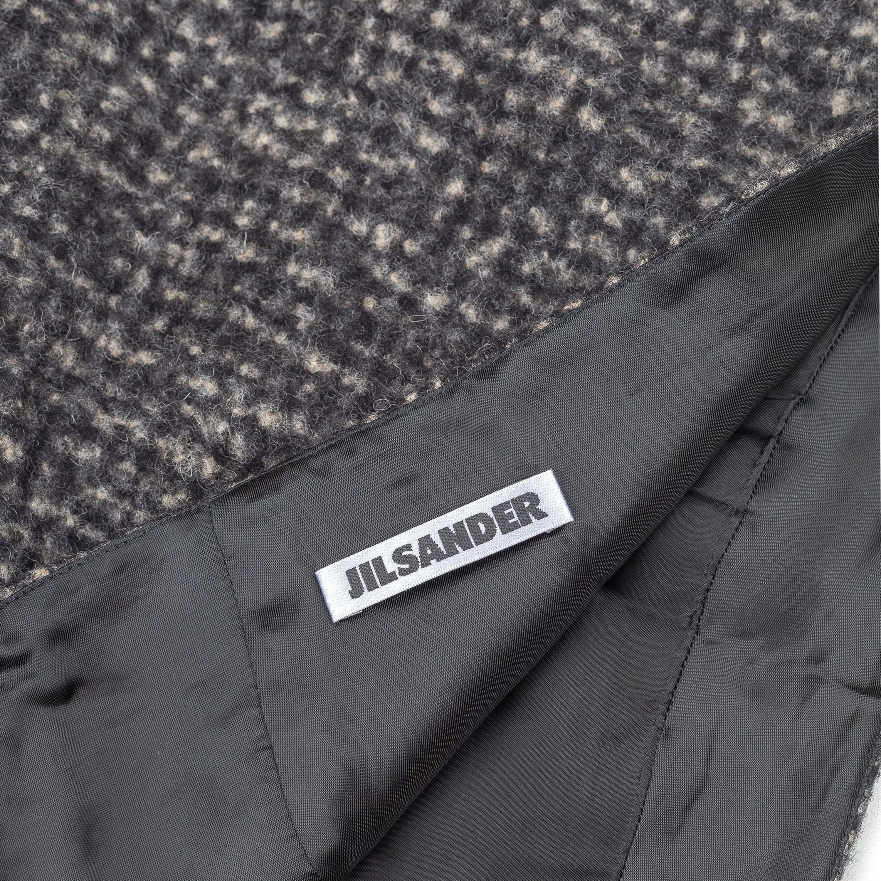 Jil Sander Midi Skirts JIL SANDER Wool Grey Midi Skirt (M) Gray