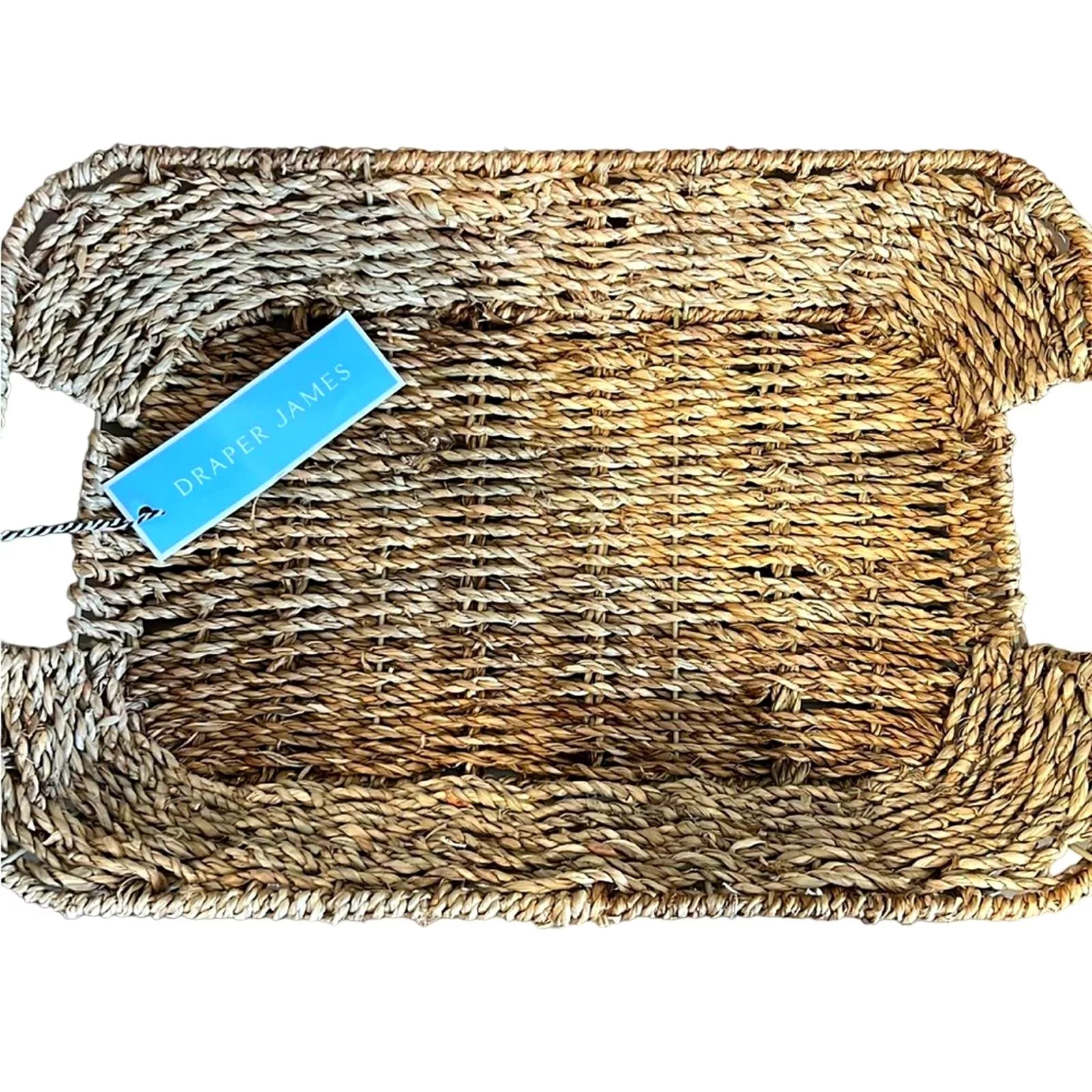 Other Miscellaneous Other Draper James Woven Tray Beige