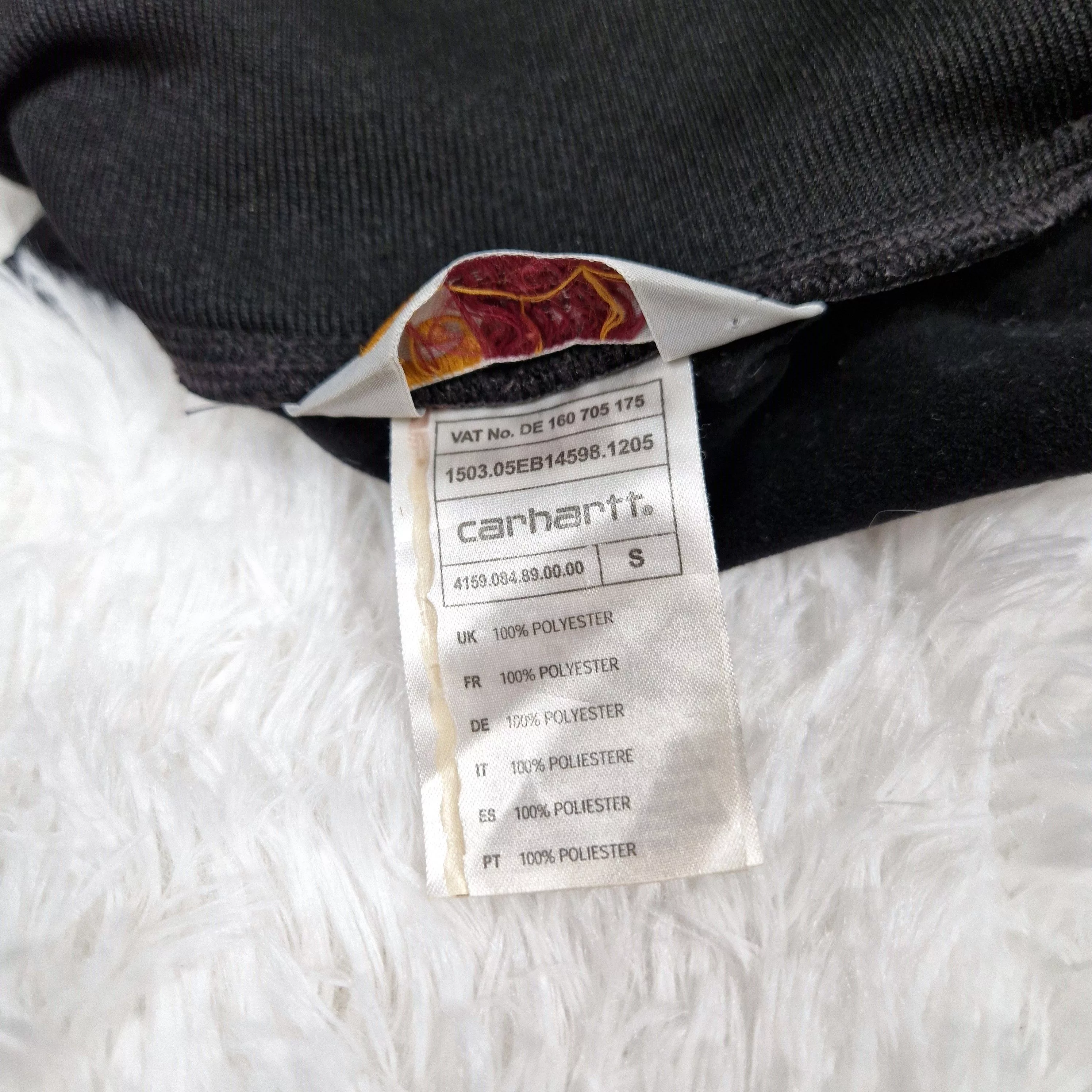 Carhartt Jackets Carhartt Rugged Outdoors Wear Track Sweatshirt Light Jacket Black