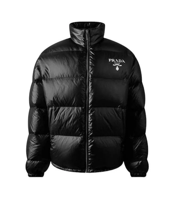 Prada Light Jackets $3.5K VALUE Prada Re-Nylon Padded Jacket Black