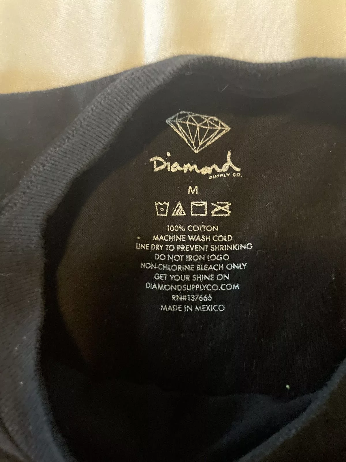 Diamond Supply Co. Short Sleeve T Shirts Diamond Supply Co. Diamond supply co arch logo tee Black