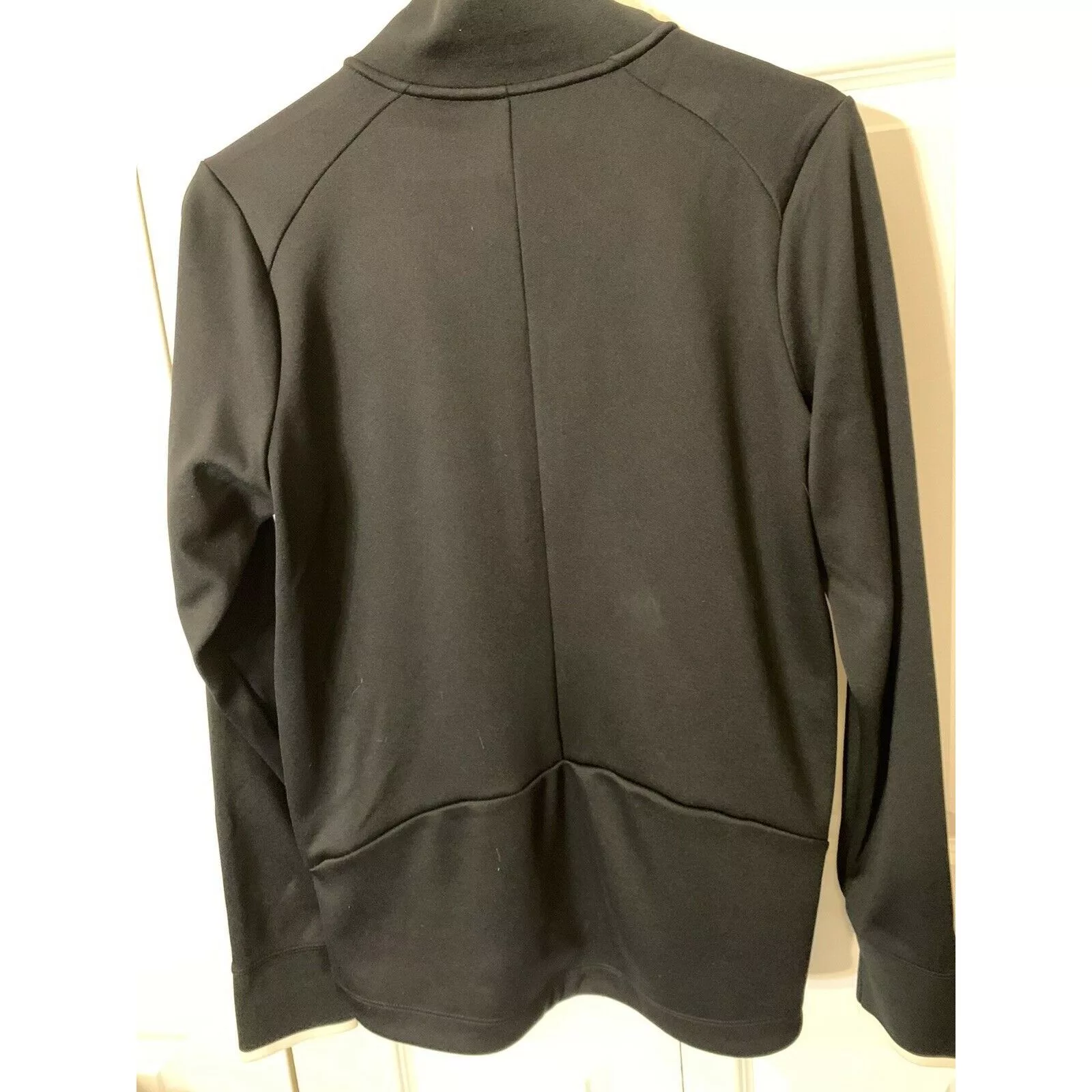 Nike Light Jackets NIKE Golf Dri-Fit Black Long Sleeve Pullover Jacket Leapfrog