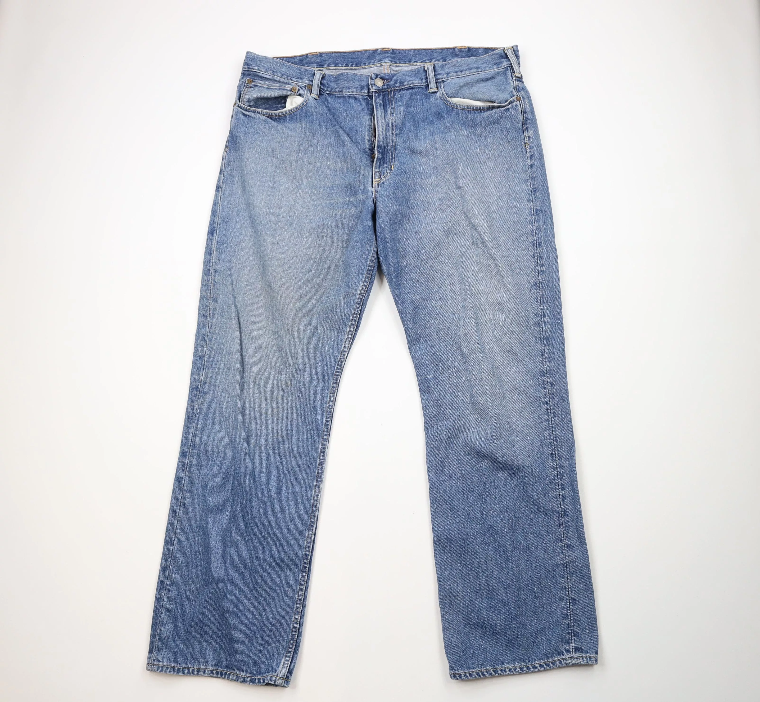Ralph Lauren Denim Ralph Lauren × Vintage Vintage Ralph Lauren 867 Classic Fit Wide Leg Denim Jeans Blue