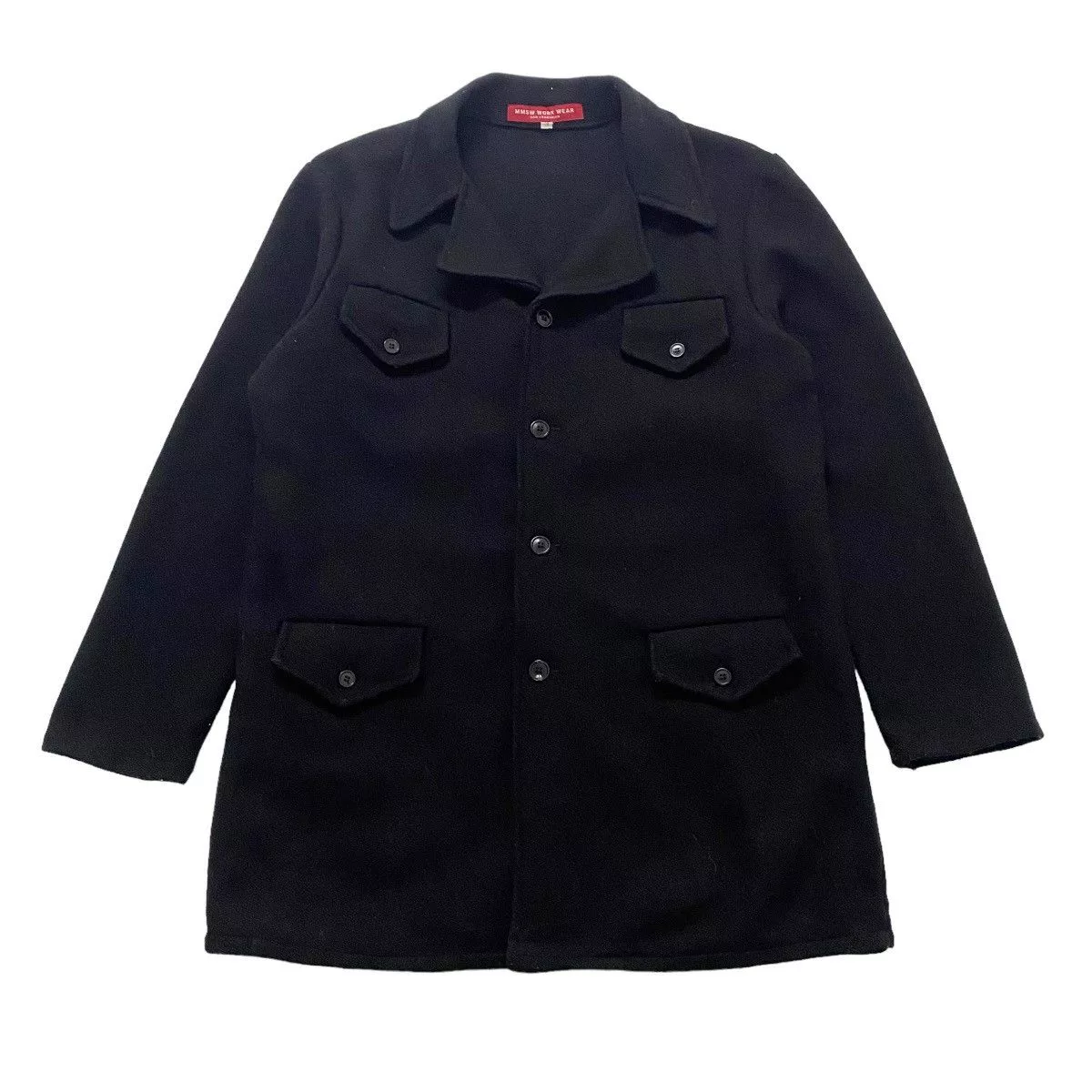 Vintage Light Jackets Vintage ☀️MMSW workwear wool jacket Black