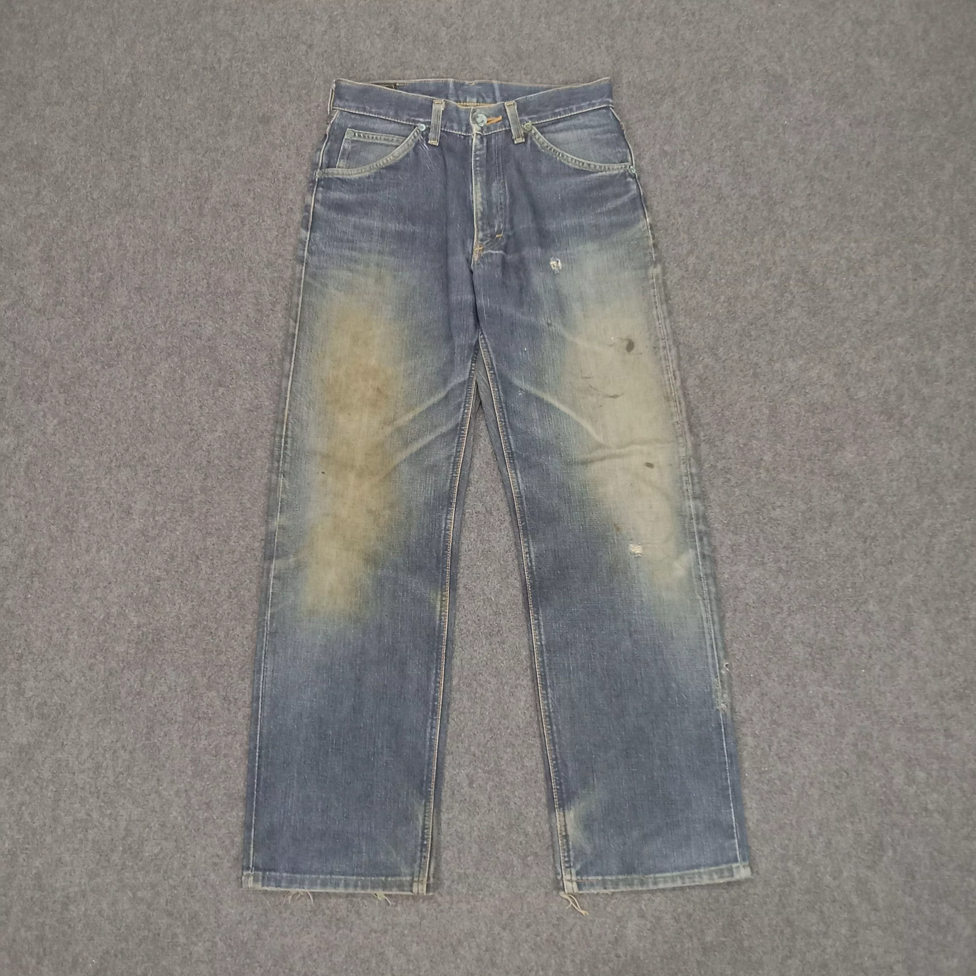 Lee Denim Lee × Vintage Lee American Streetwear Style Denim Jeans Blue