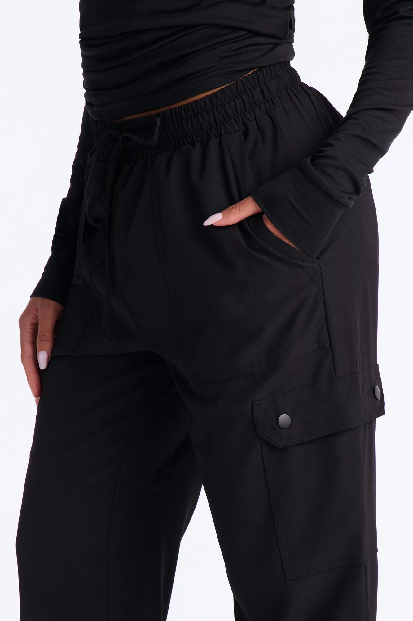 First Response Uniform Scrub Pant Bottom - Black