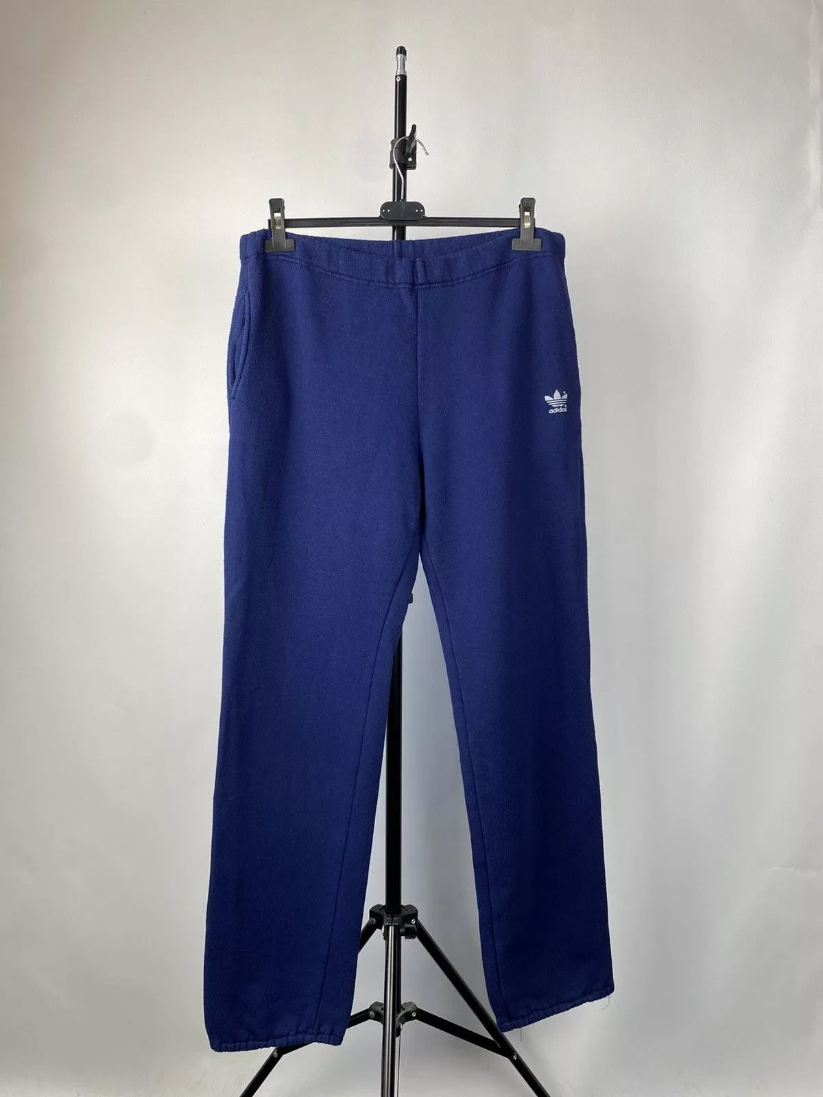 Adidas Sweatpants Joggers Adidas × Nike × Vintage 90s Adidas baggy y2k Cotton M-L sweatpants STYLE balenciaga Blue