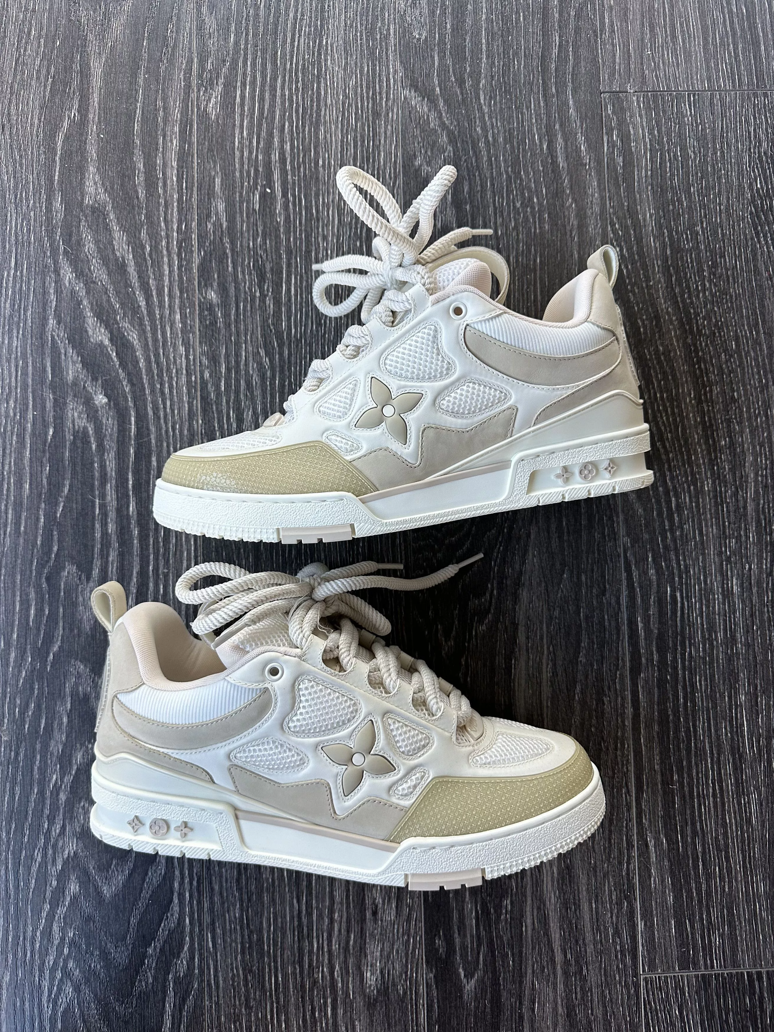 Louis Vuitton Low Top Sneakers Louis Vuitton Skate Sneakers Monogram White