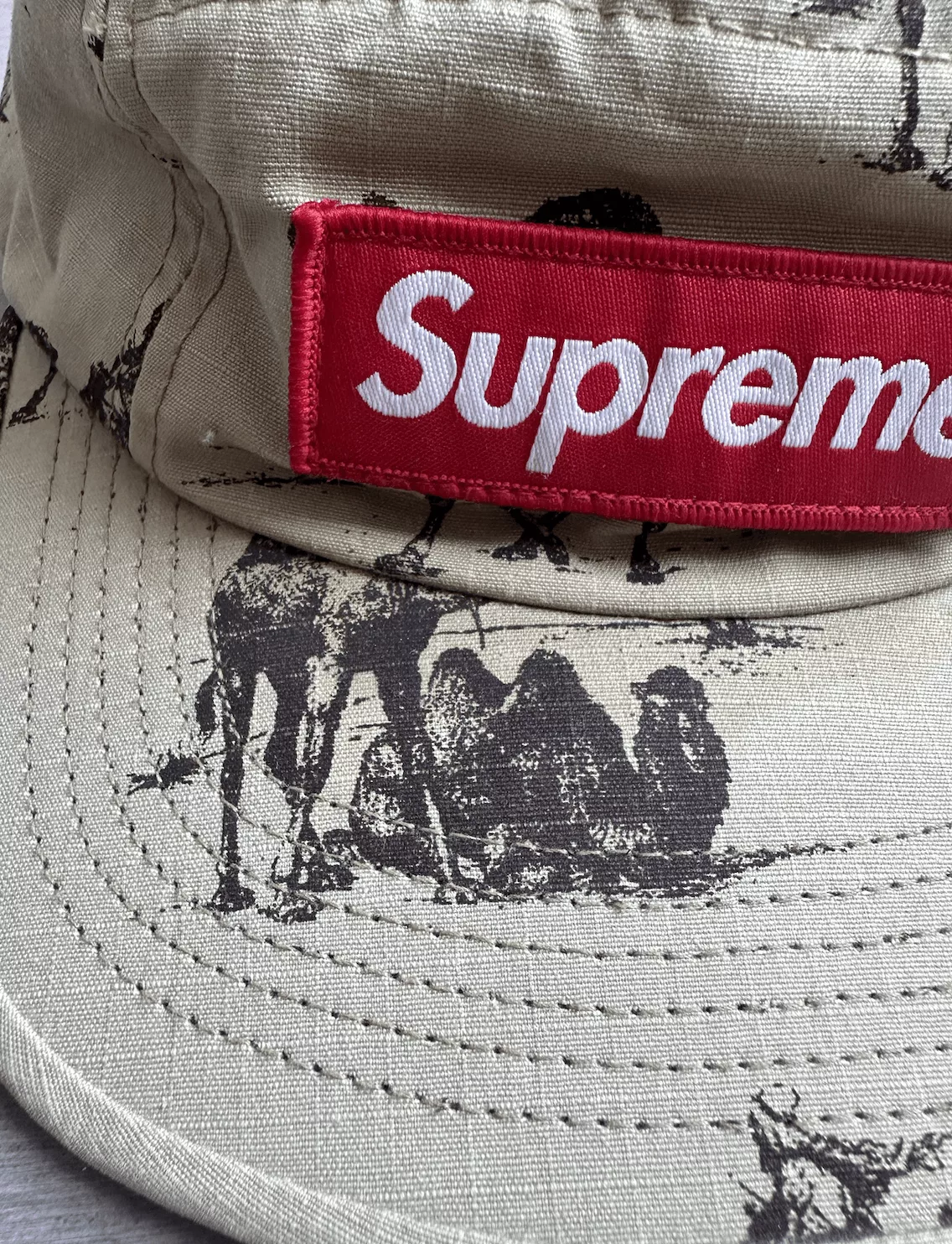 Supreme Hats Supreme Camel Camp Cap SS12 Brown