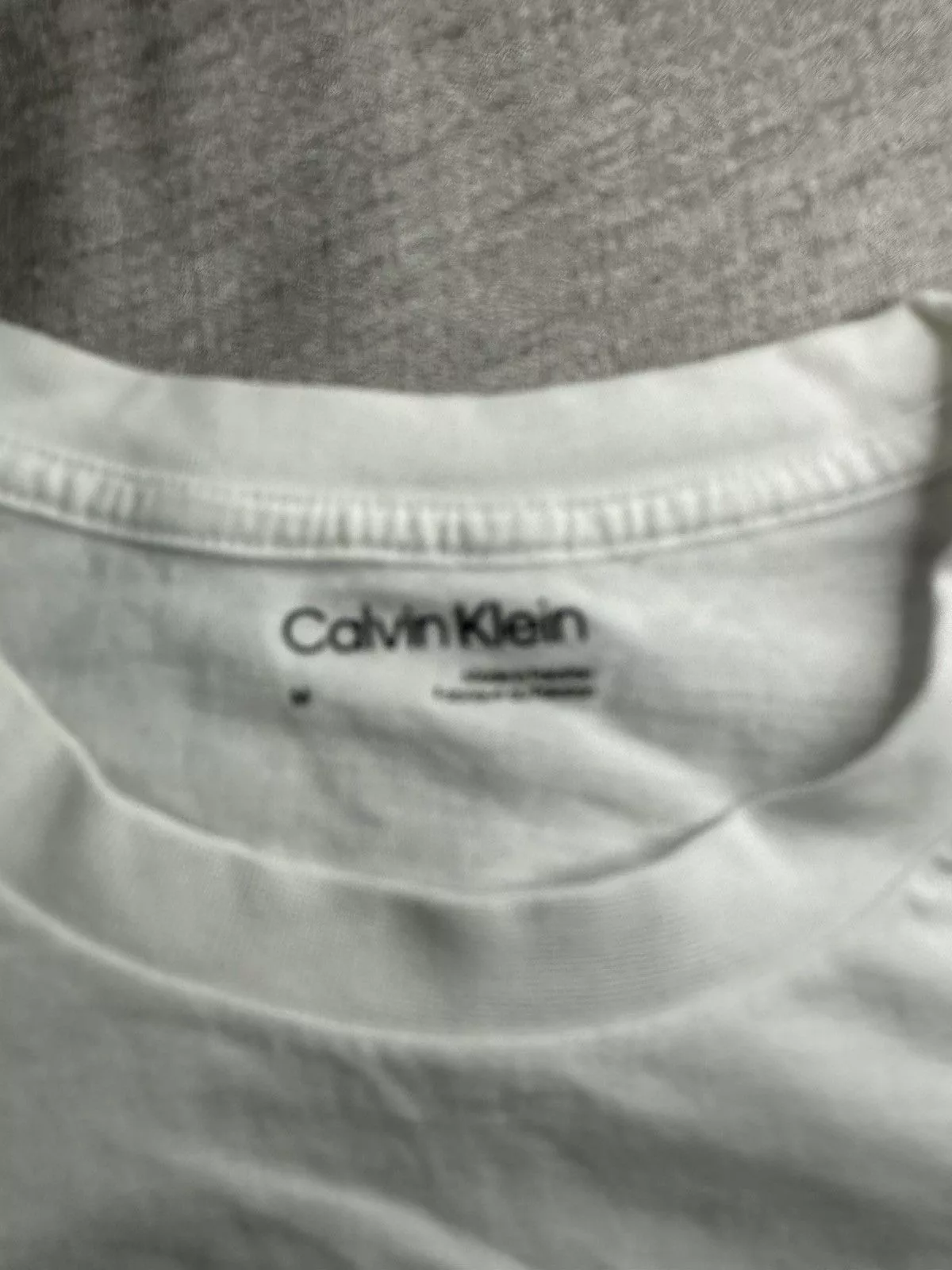 Calvin Klein Short Sleeve T Shirts Calvin klein t White