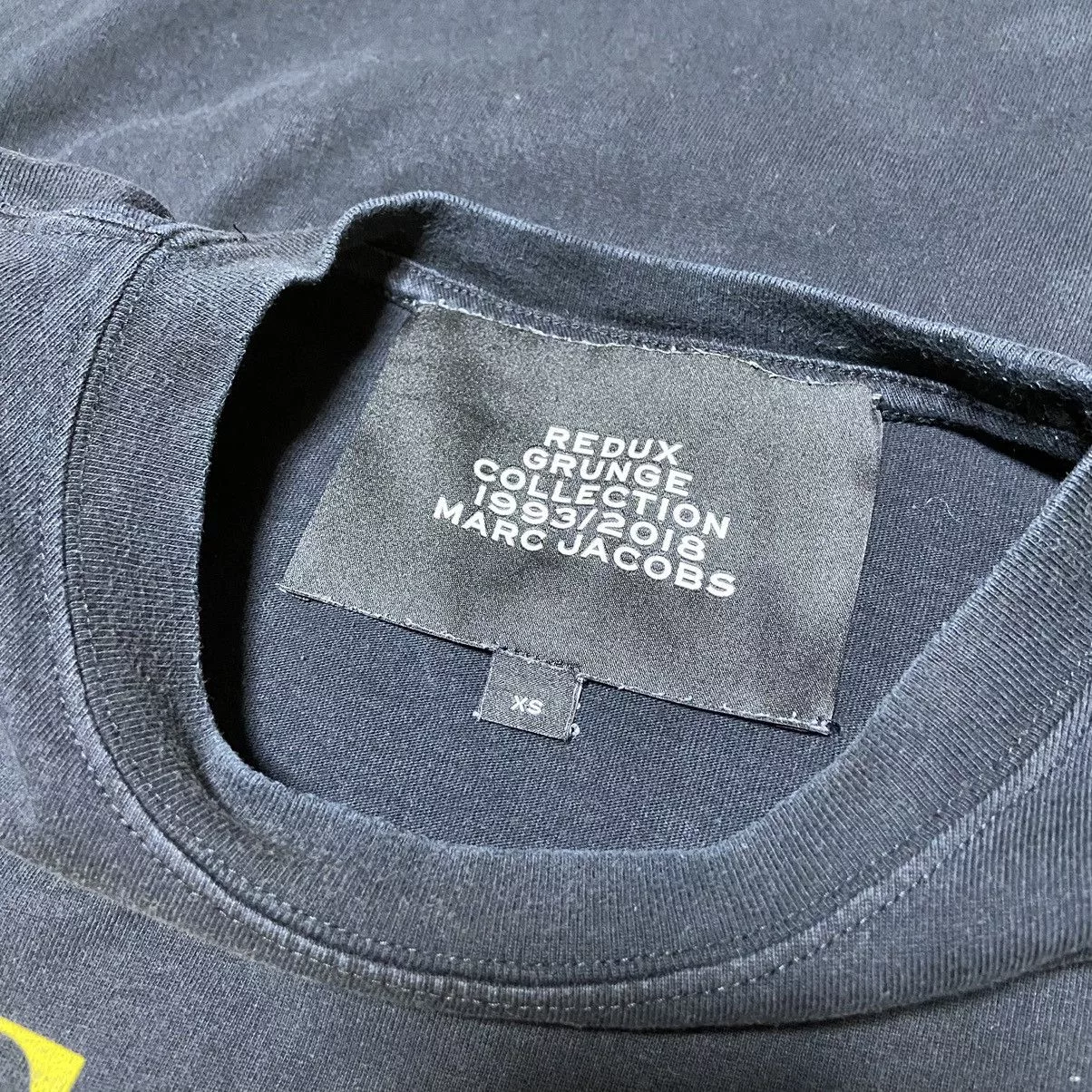 Marc Jacobs Short Sleeve T Shirts Marc Jacobs × Nirvana Marc Jacobs Nirvana Redux Grunge Heaven Tee Black