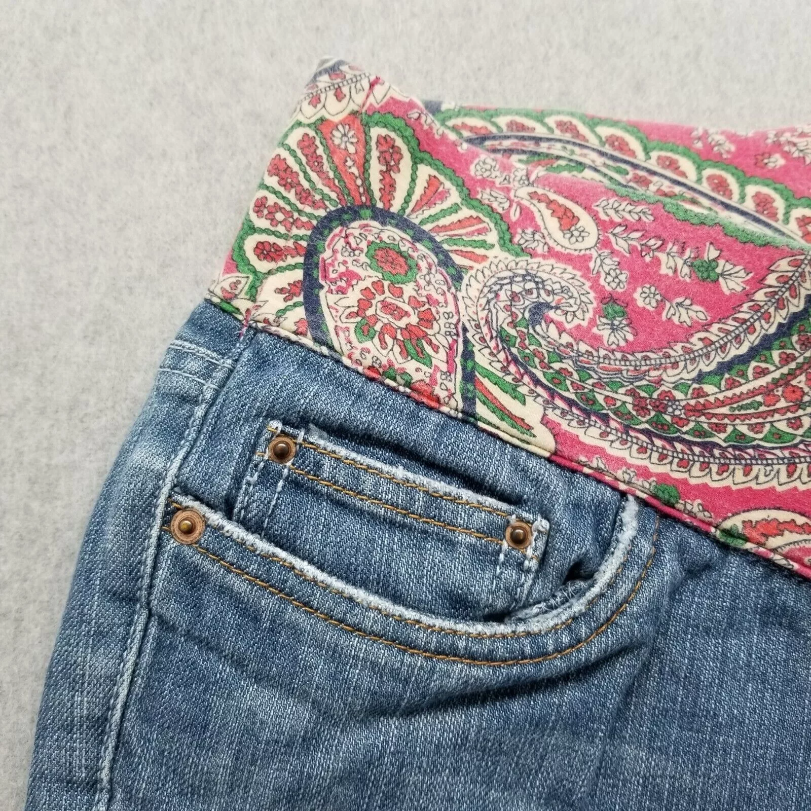 Old Navy Jeans Old Navy Maternity Jeans Womens S Blue Denim Stretch Bermuda