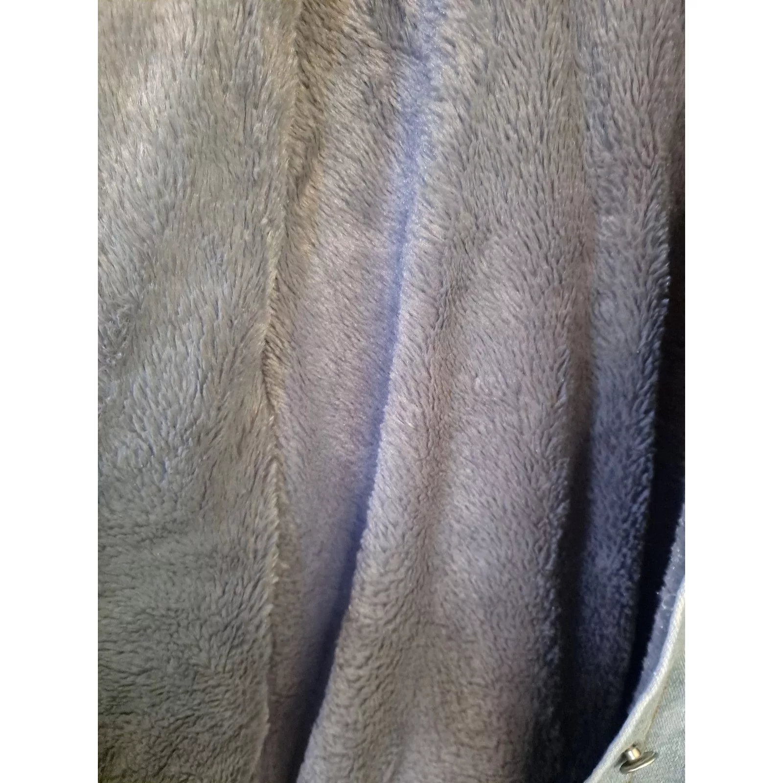Other Light Jackets Other NWT Fleece Lined Denim Button Up Jacket Size Small Blue
