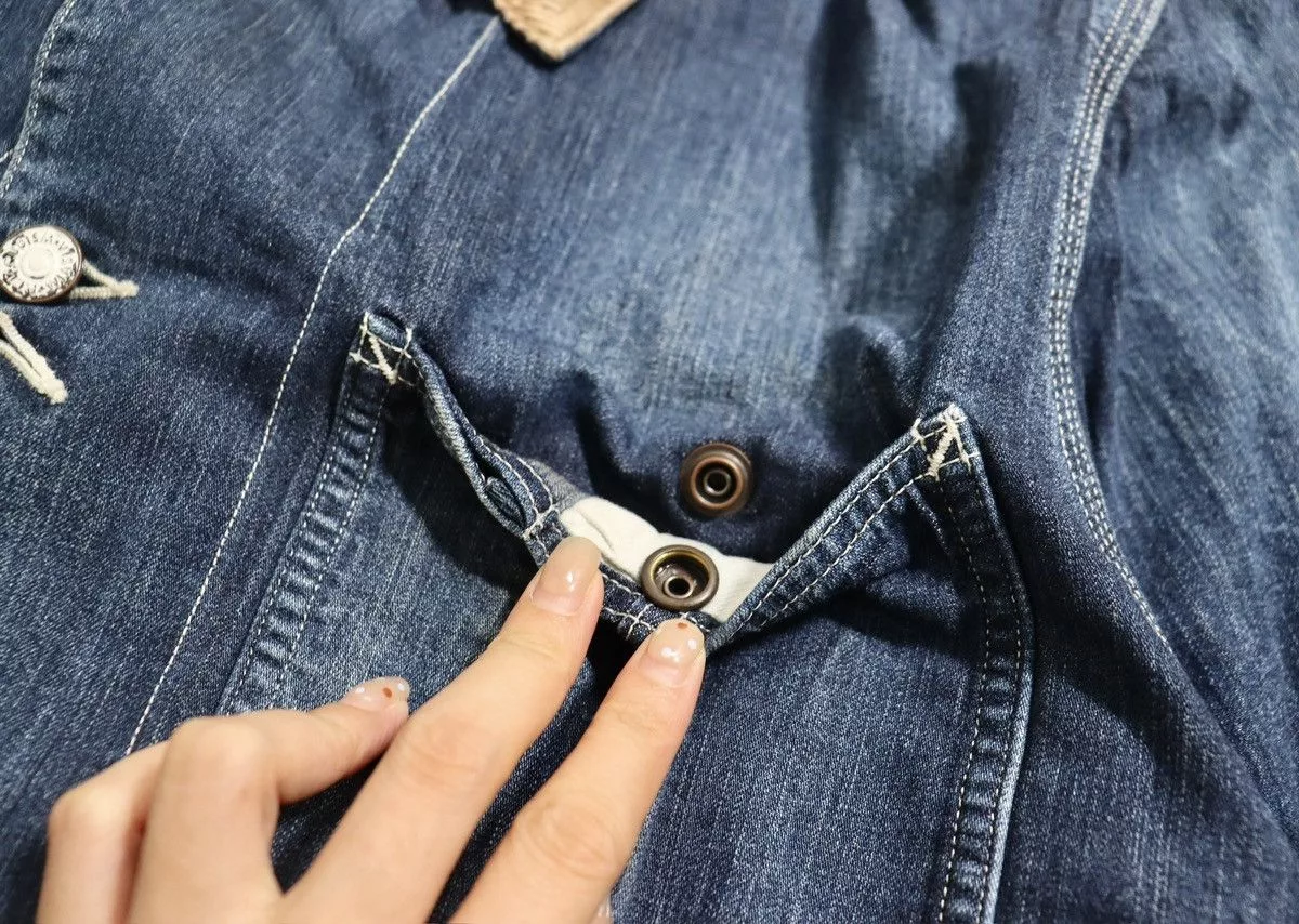 Visvim Light Jackets Visvim 20ss Spot Coverall Dry Denim Blue