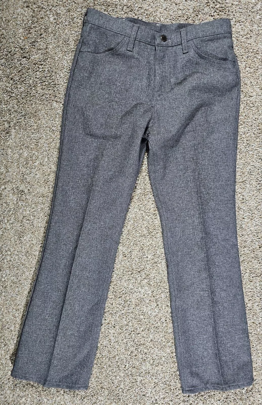 Wrangler Casual Pants Wrangler Western Rancher Pants 32x30 Vintage USA Made slacks Gray