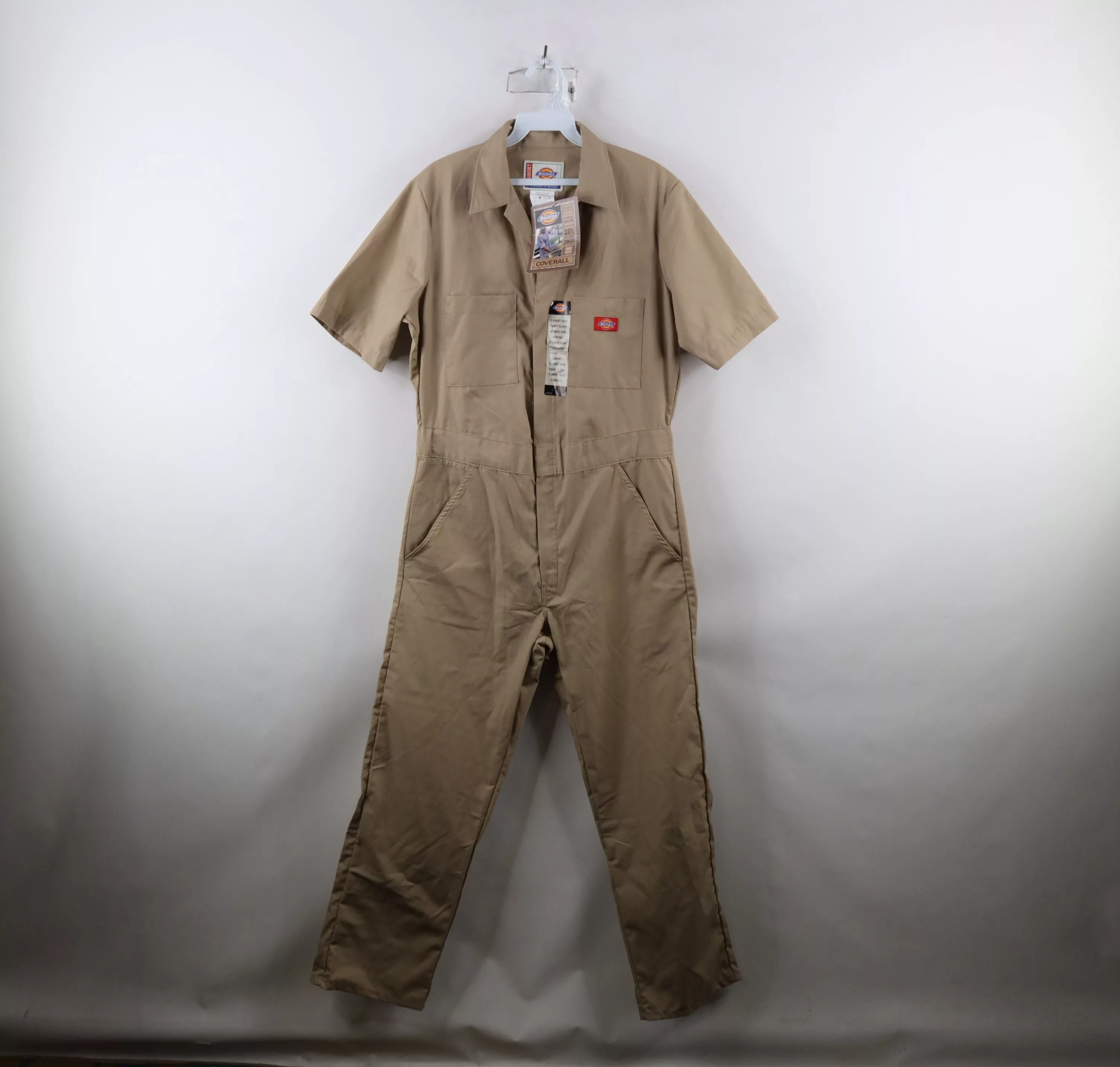 Dickies Short Sleeve T Shirts Dickies × Vintage Deadstock Vintage Y2K 2005 Dickies Bi Swing Coveralls Beige