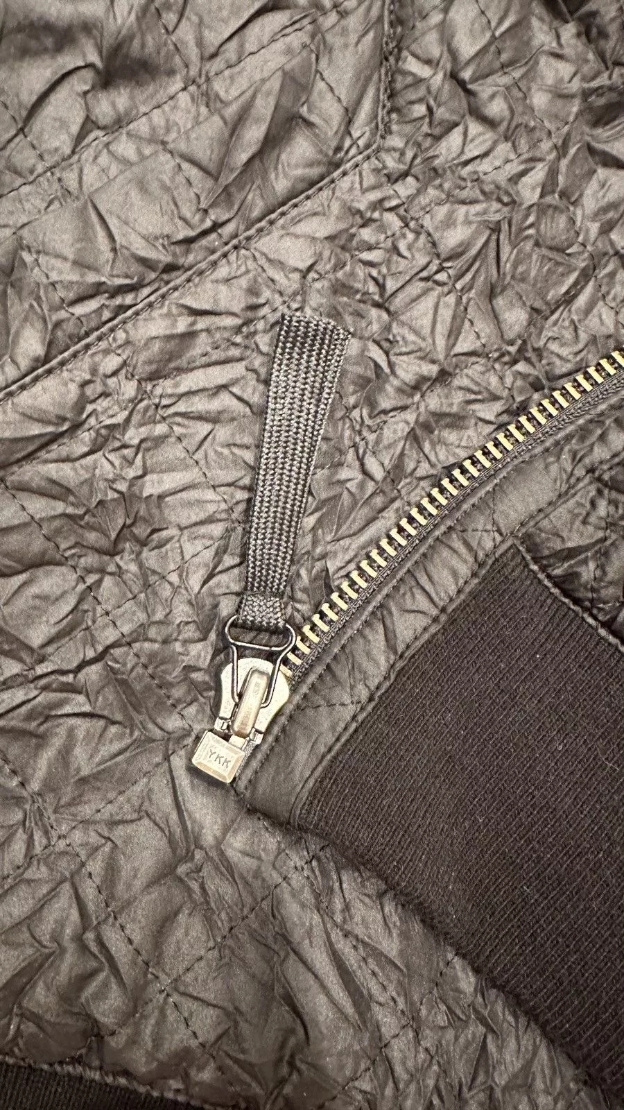 Helmut Lang Bombers Helmut Lang Crinkle Bomber 2014/2015 Black